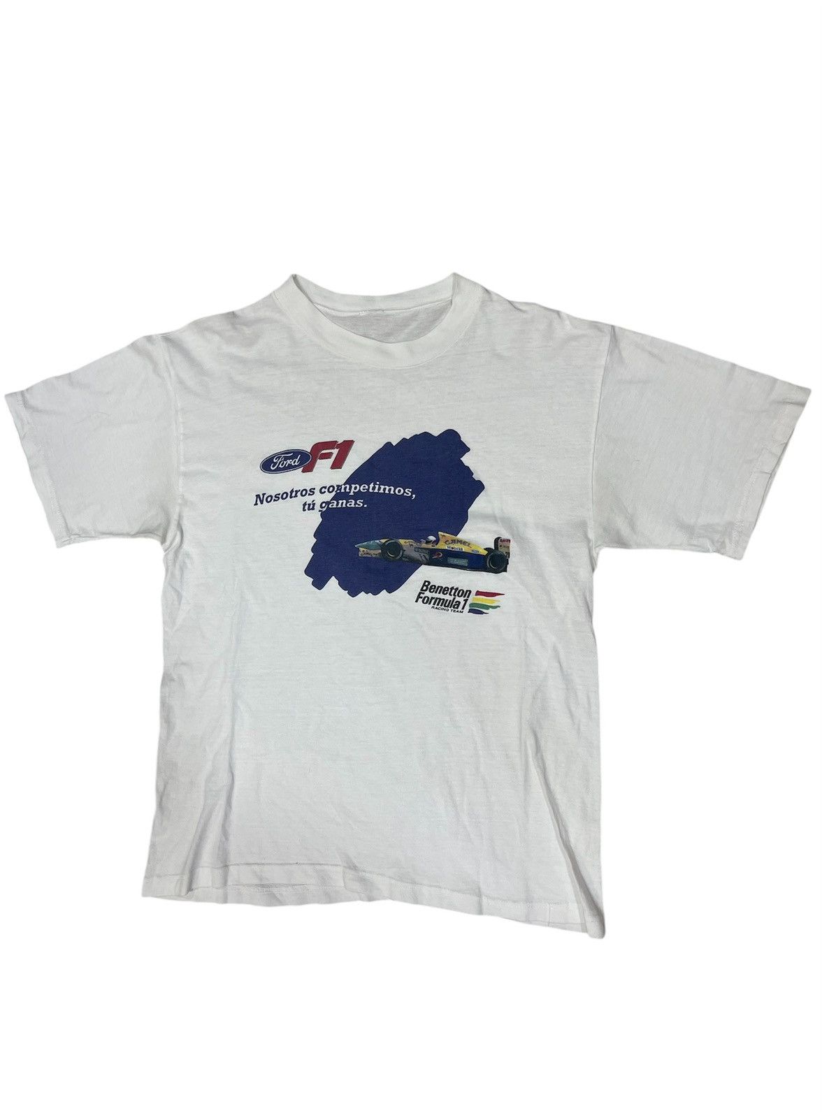 Vintage Benetton formula Size US XL / EU 56 / 4 - 1 Thumbnail