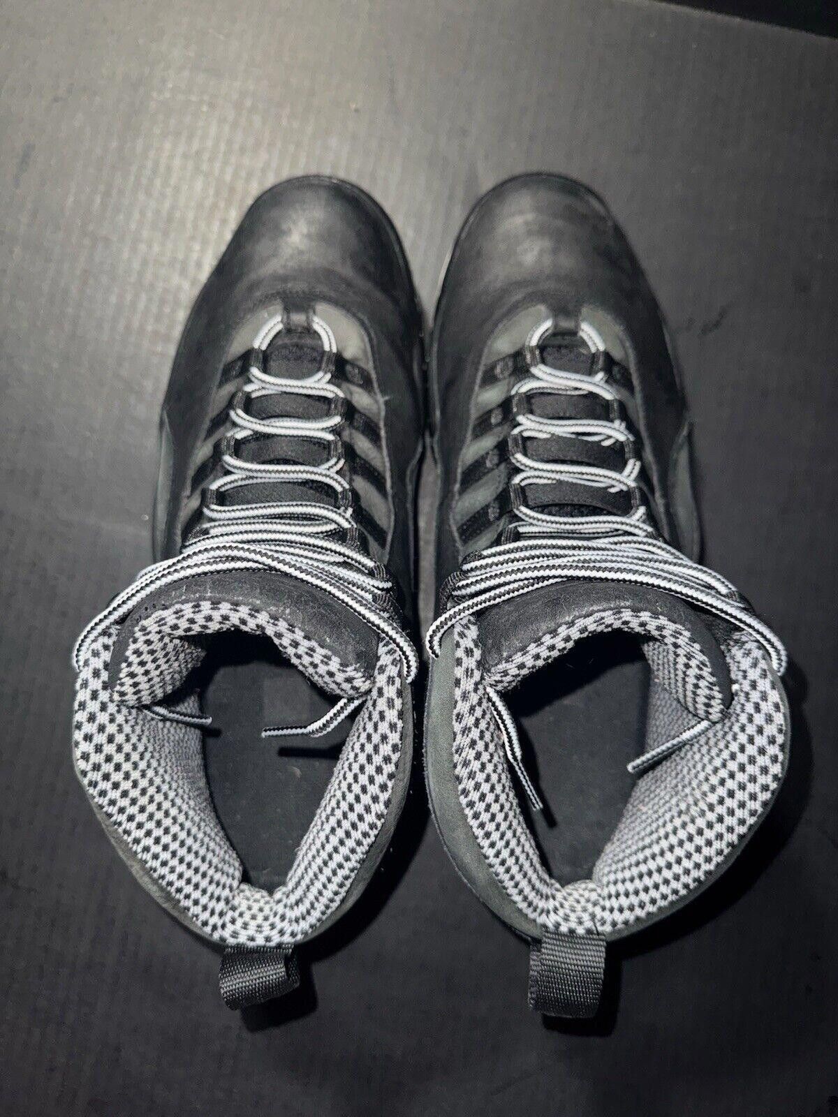Jordan Brand Nike Air Jordan 10 Retro Stealth - 310805-003 - Size 11 Size US 11 / EU 44 - 8 Thumbnail