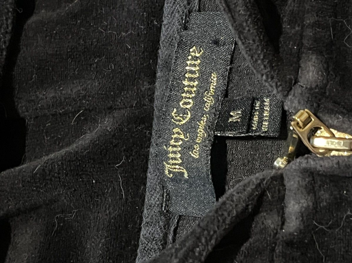 Japanese Brand × Juicy Couture Juicy Couture Vintage Velour Hoodie Size M / US 6-8 / IT 42-44 - 4 Thumbnail