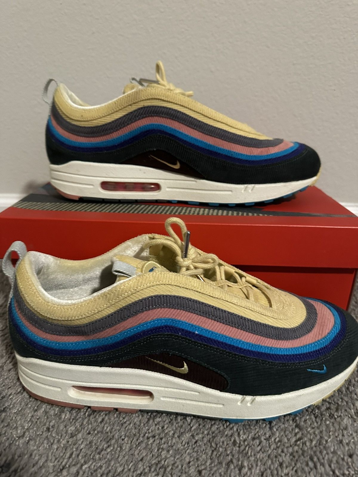 Nike Nike Air Max 1/97 Sean Wotherspoon (Extra Lace Set Only) Size US 12 / EU 45 - 5 Thumbnail