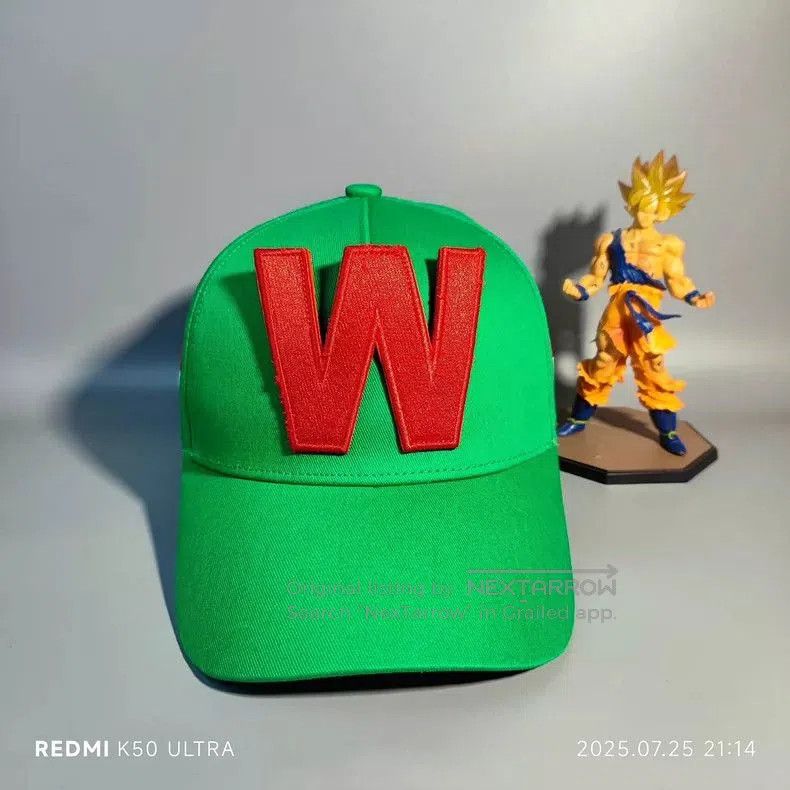 Walter Van Beirendonck Walter Van Beirendonck Green W Baseball Cap . Size ONE SIZE - 1 Thumbnail