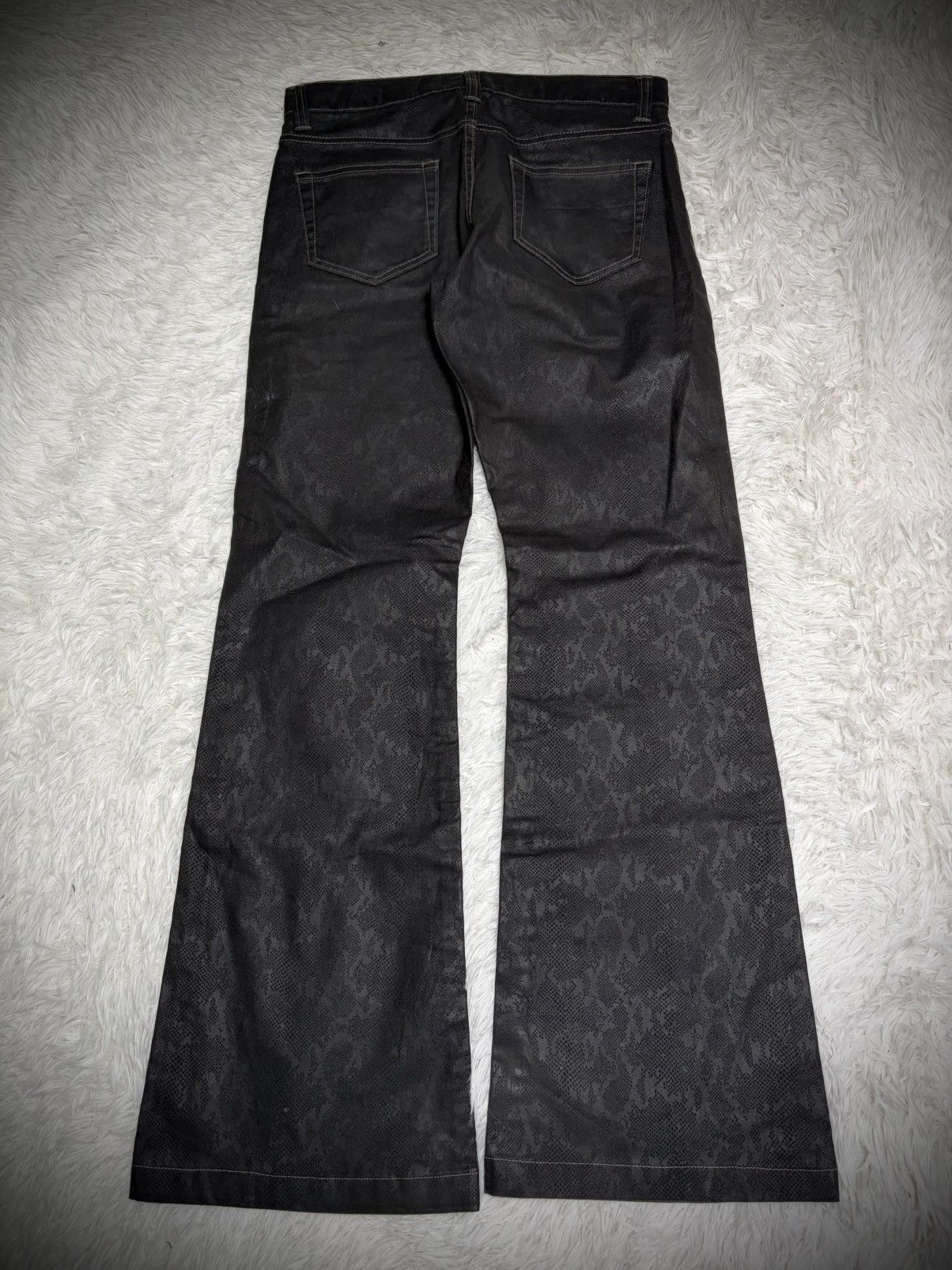 If Six Was Nine Rare Semantic Design vkei snake skin flared wax Size US 30 / EU 46 - 5 Thumbnail