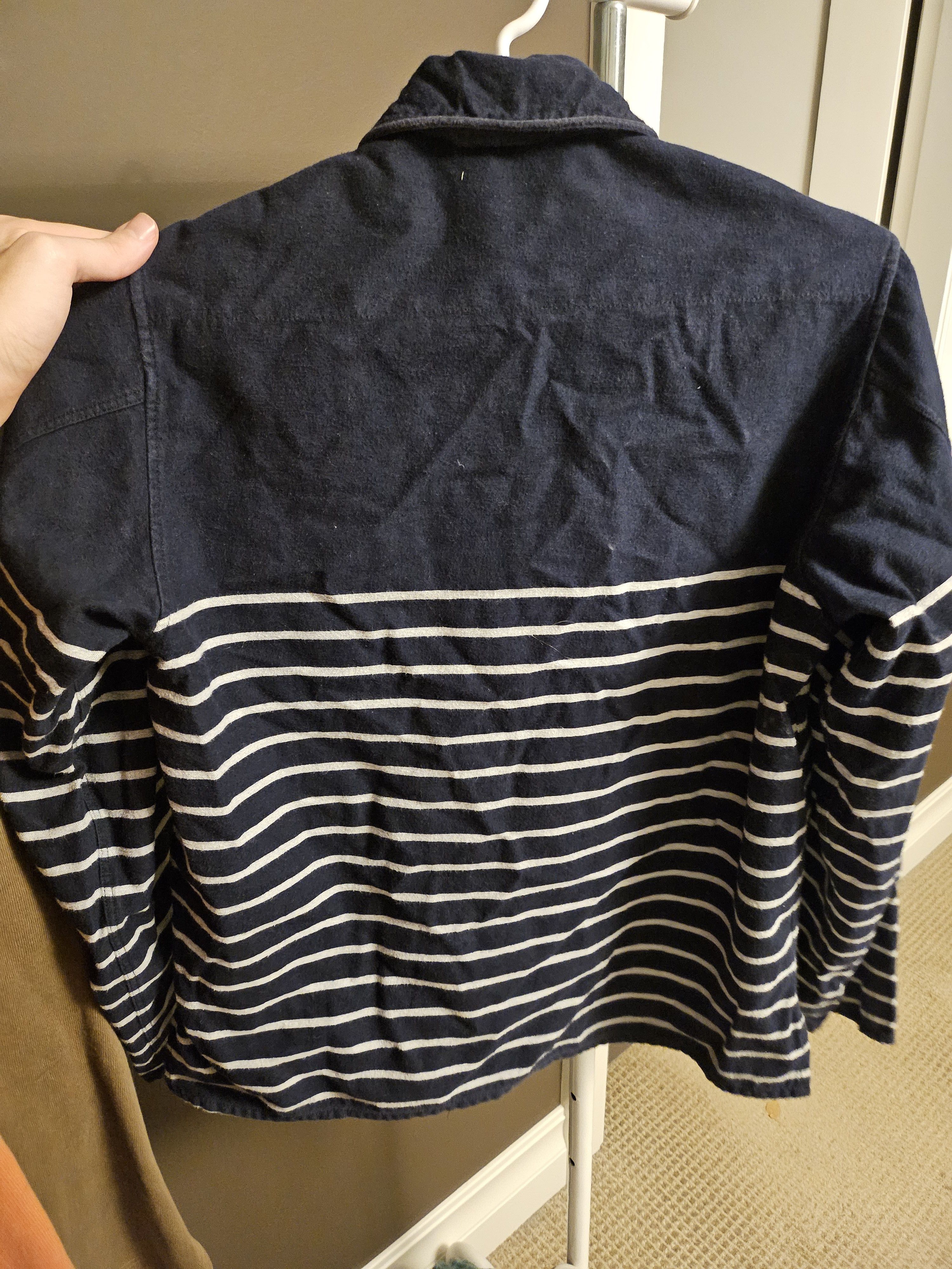 Kapital Kapital Navy Striped Shirt Size US S / EU 44-46 / 1 - 3 Thumbnail