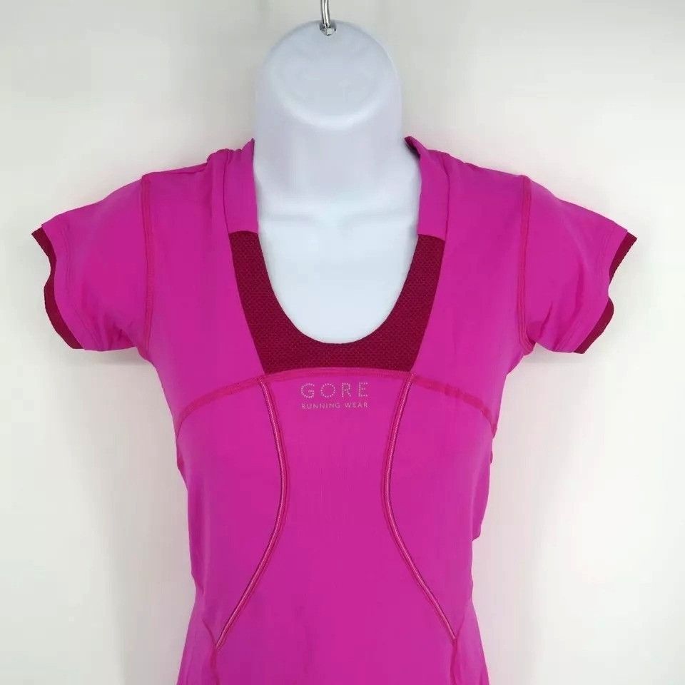 Other Gore Running Wear Women's XS Pink Sports Shirt NWT Size XS / US 0-2 / IT 36-38 - 2 Thumbnail