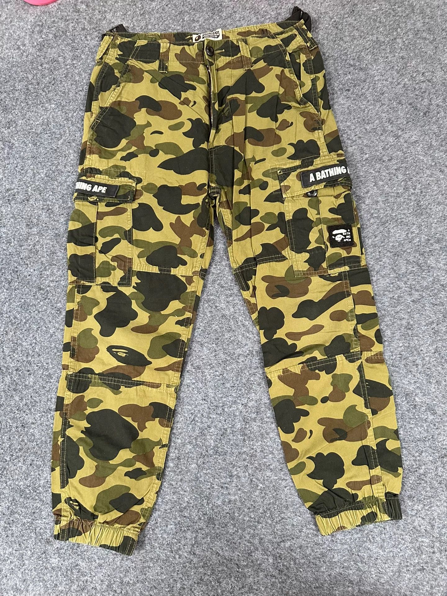 Bape Bape Multi Glow Pants Casual Designer Size US S / EU 44-46 / 1 - 1 Thumbnail