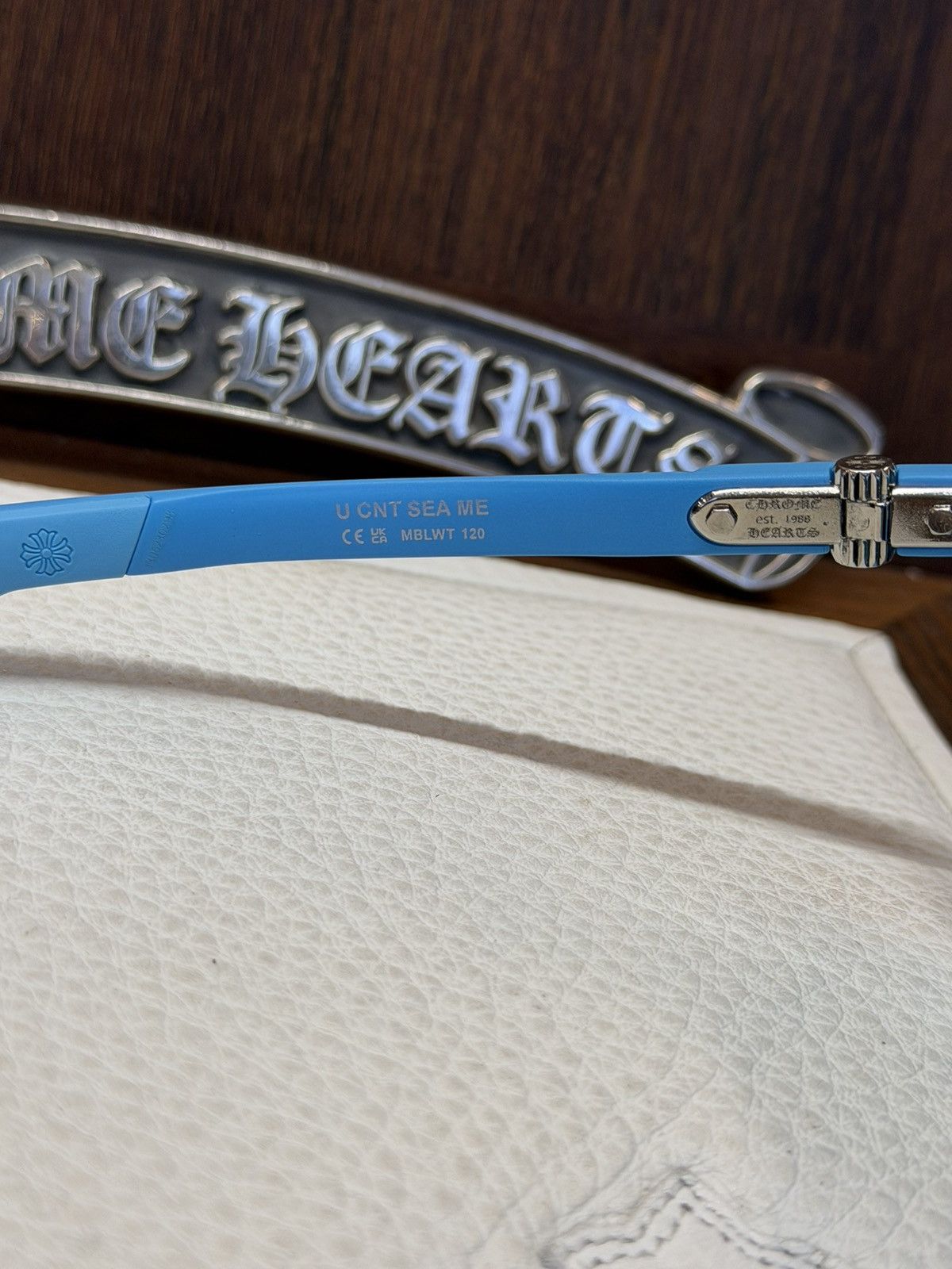 Chrome Hearts Chrome Hearts U CNT SEA ME Sunglasses Size ONE SIZE - 7 Thumbnail