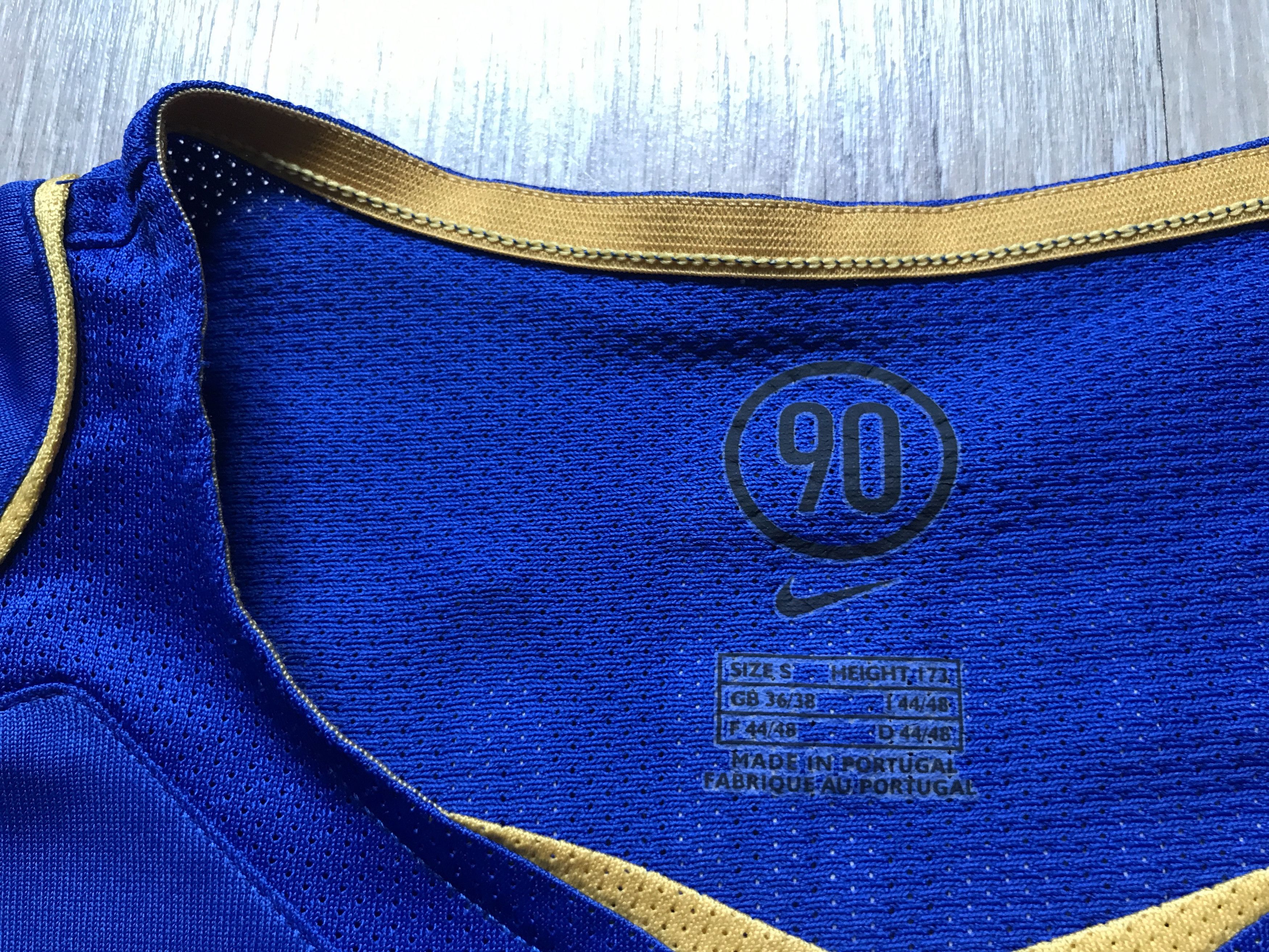 Nike × Vintage Vintage Nike Basel Home Shirt #9 Carignano 2004-2005 Size US S / EU 44-46 / 1 - 7 Thumbnail
