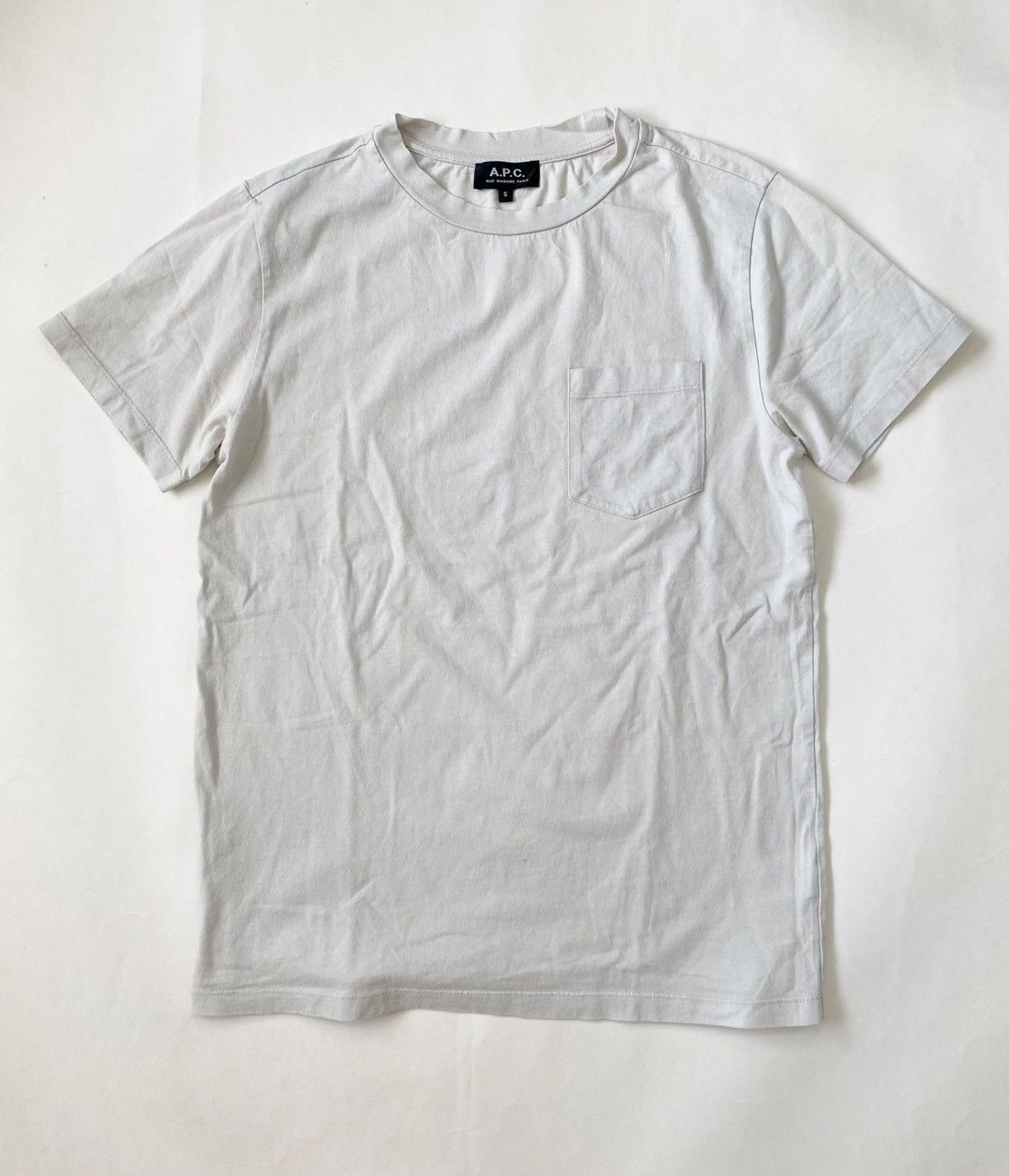 A.P.C. A.P.C. Pocket Tee Size US S / EU 44-46 / 1 - 1 Thumbnail