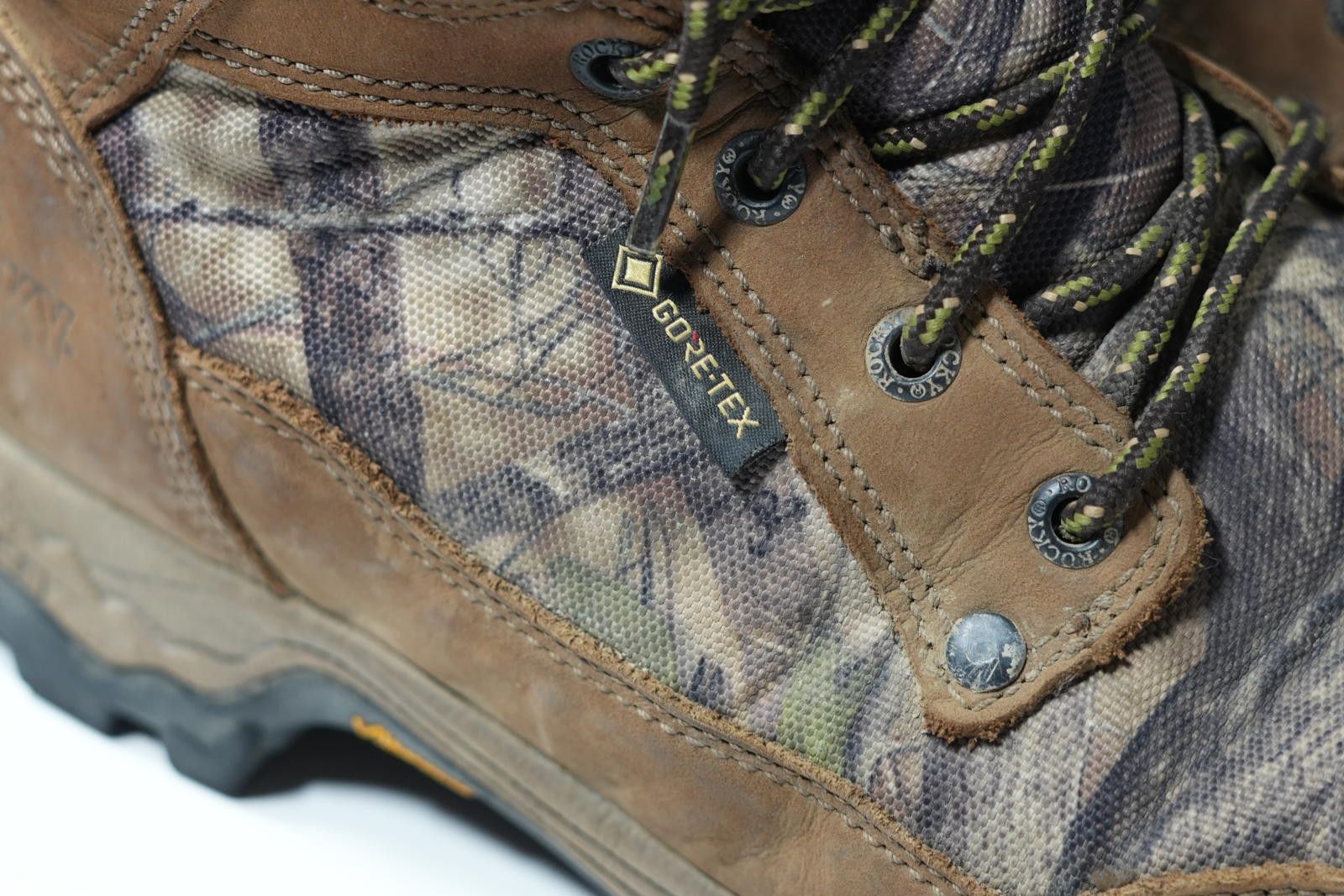 Hard Rock Cafe Rocky Boots Men's 42 Camo Vibram Goretex Thinsulate Size US 9 / EU 42 - 2 Thumbnail