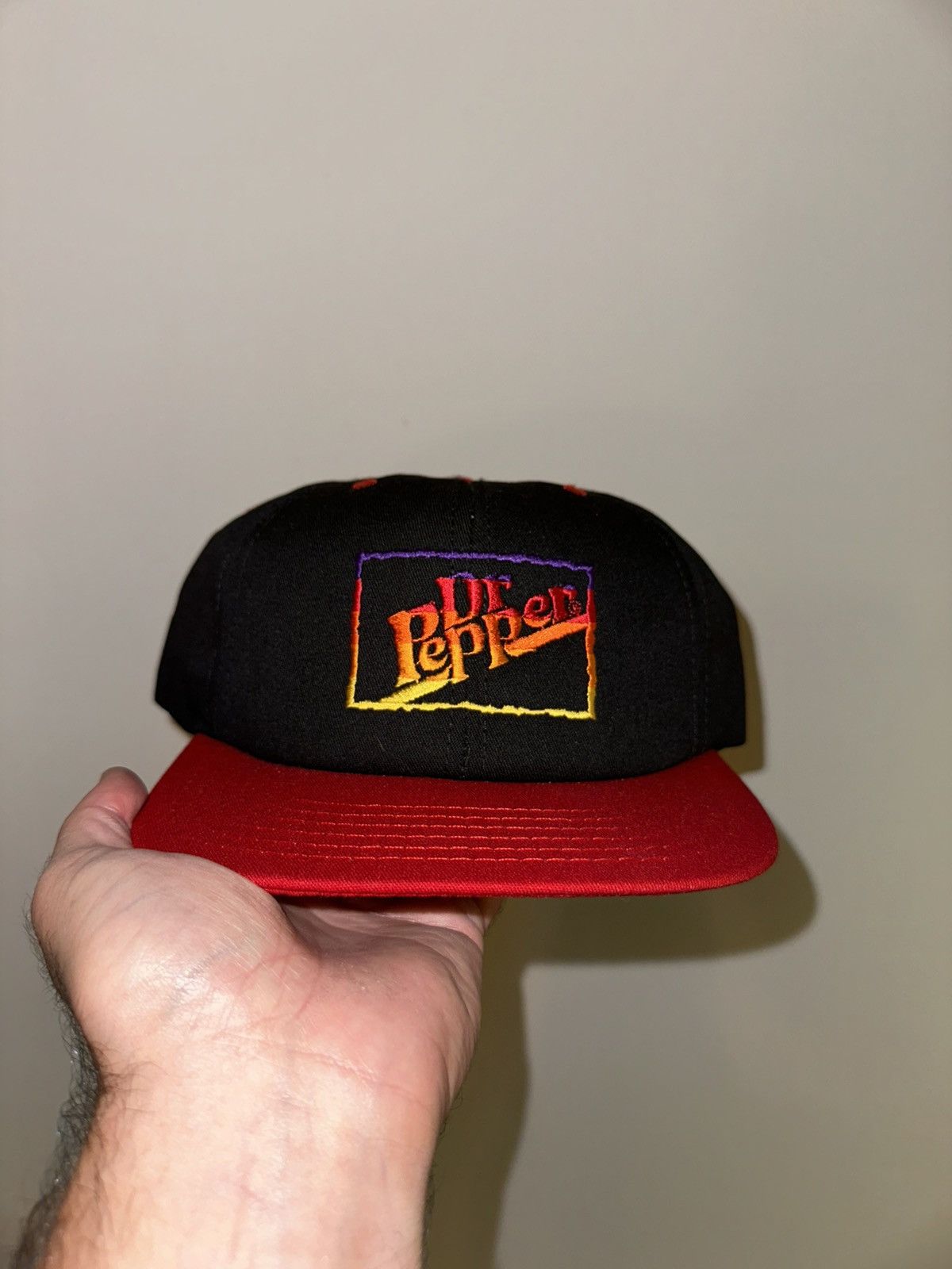 Vintage Vintage Dr Pepper Snapback Hat Size ONE SIZE - 1 Thumbnail