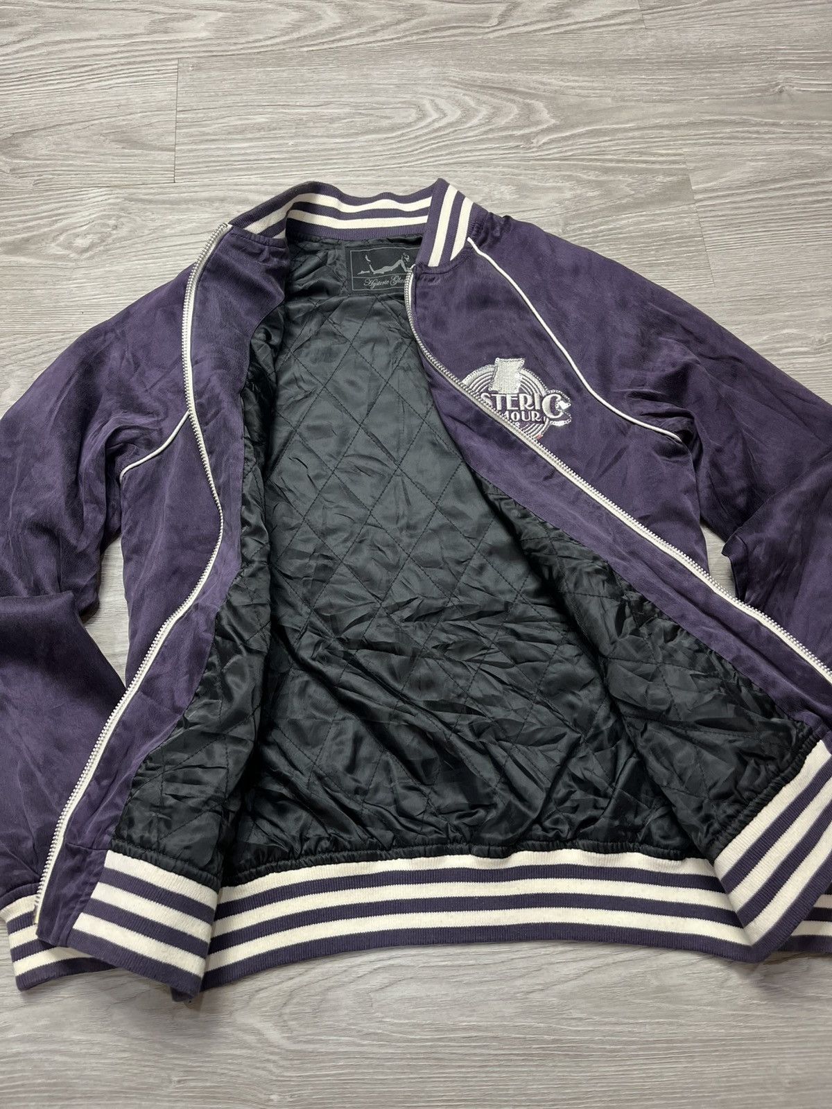 Hysteric Glamour Hysteric Glamour Embroidered Silk Bomber Jacket Size M / US 6-8 / IT 42-44 - 8 Thumbnail