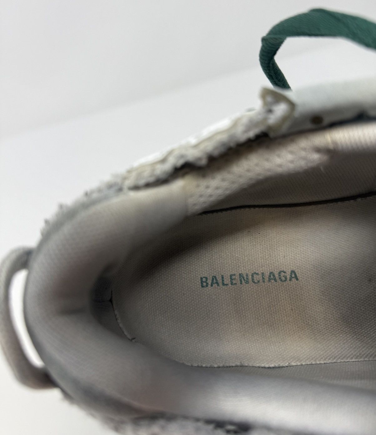 Balenciaga Balenciaga Runner Sneaker White Green Blue Size US 10 / EU 43 - 7 Thumbnail