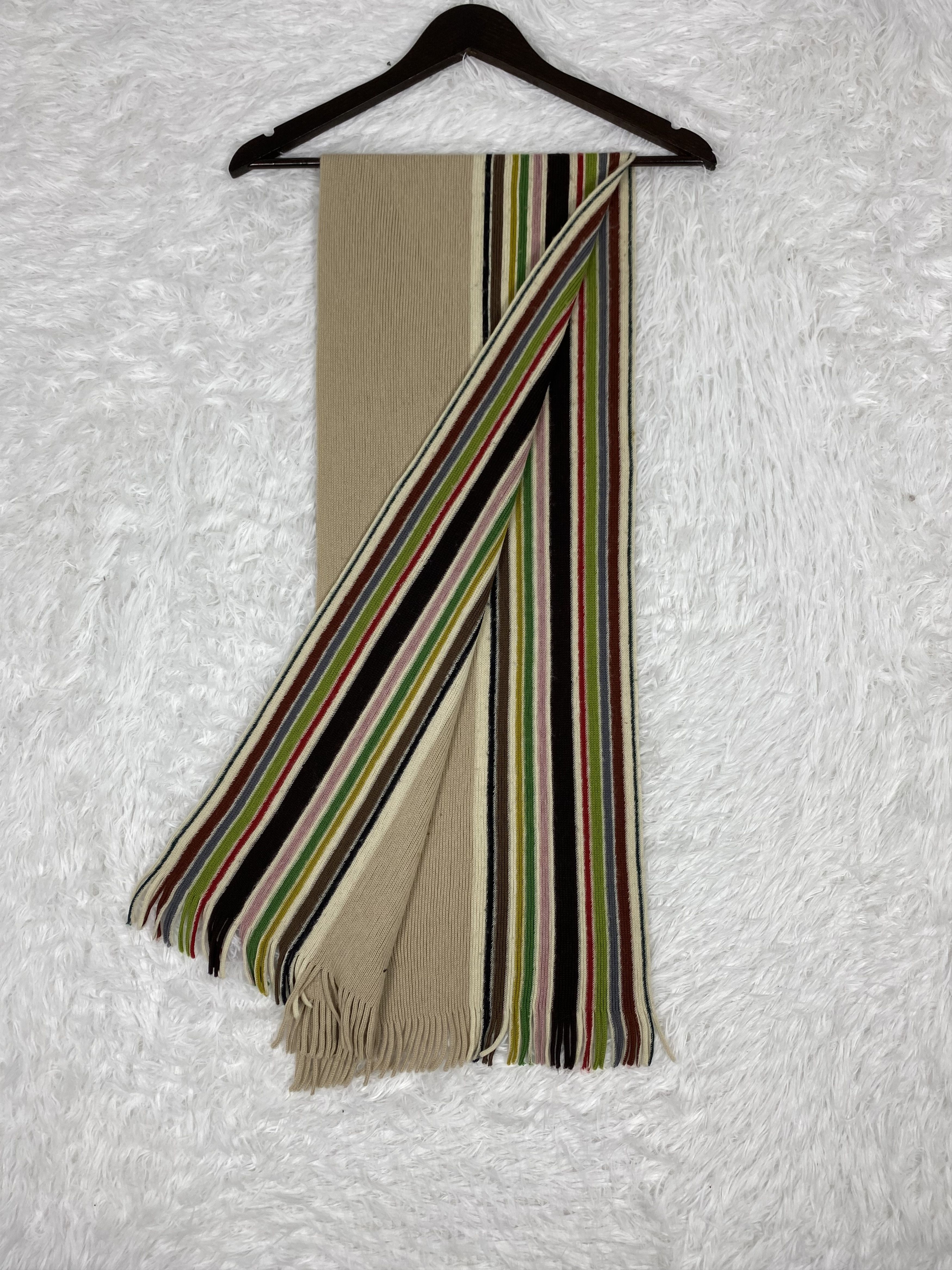 Paul Smith × Vintage Vintage Paul Smith Scarf / Muffler Neckwear PM0156 Size ONE SIZE - 6 Thumbnail