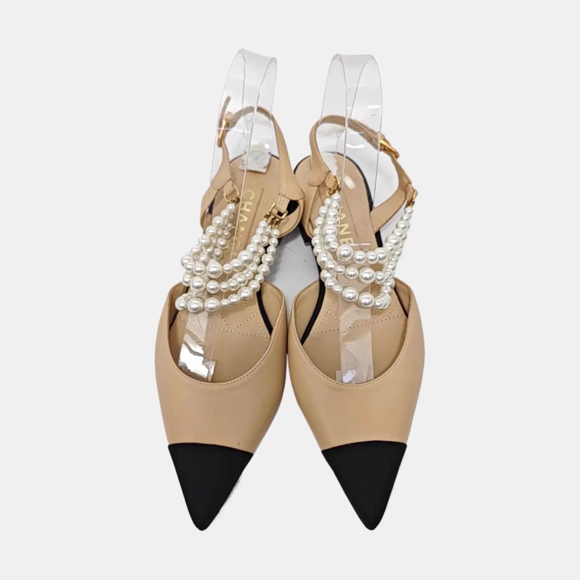 Chanel CHANEL Sandal 38.5 Size US 8 / IT 38 - 1 Thumbnail