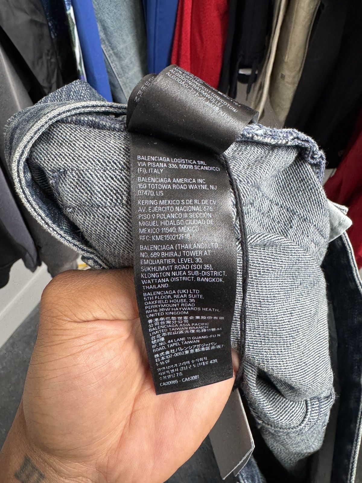 Balenciaga Balenciaga Double Leg Denim Size US 34 / EU 50 - 9 Thumbnail