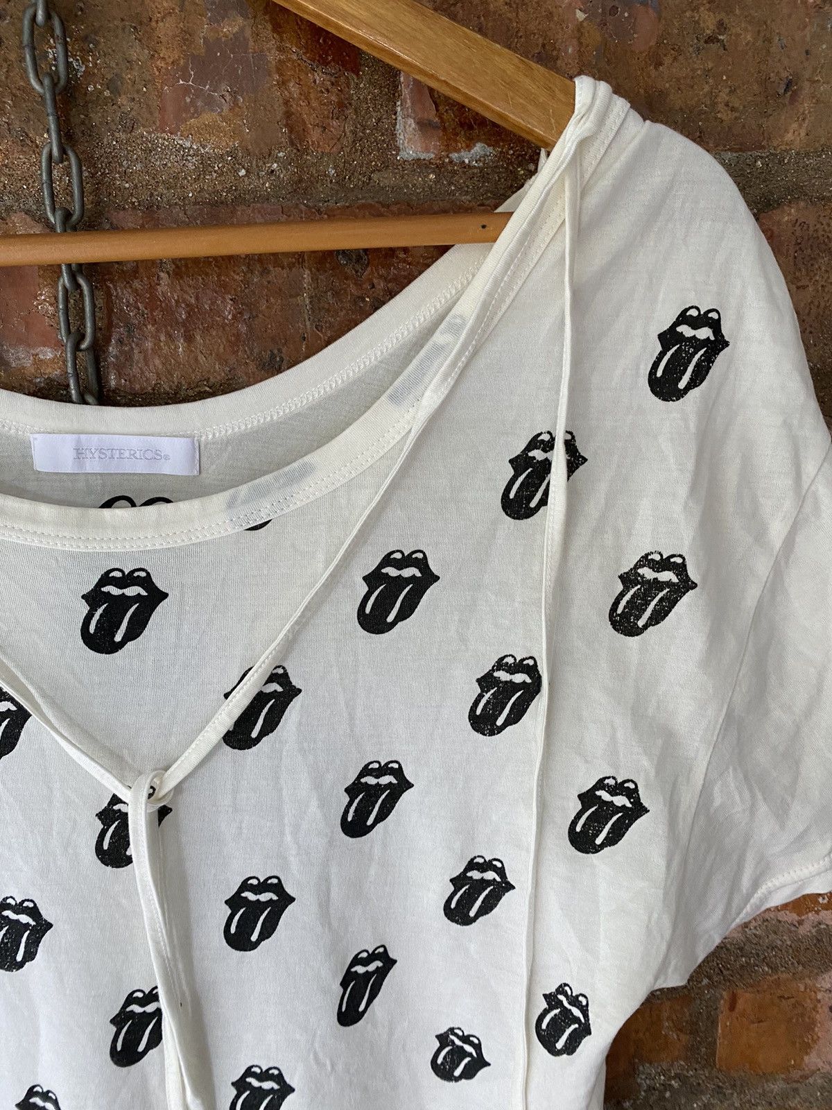 Hysteric Glamour × The Rolling Stones SS11 Hysteric Rolling stone shirt Size M / US 6-8 / IT 42-44 - 5 Thumbnail