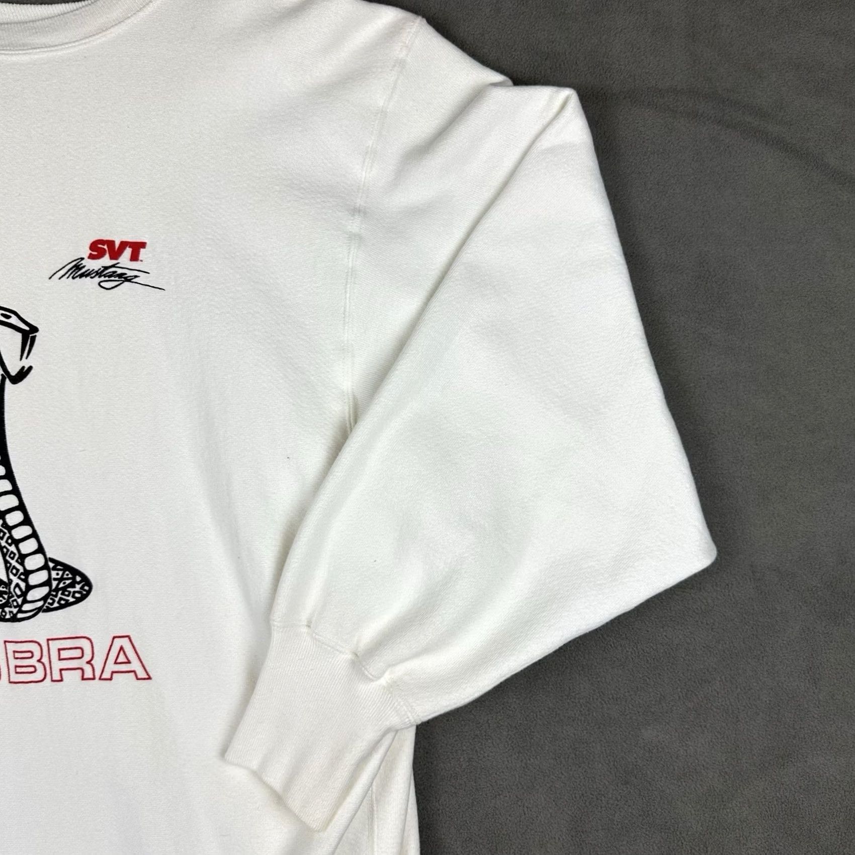 Champion VINTAGE Champion Sweatshirt Men 2XL White Logo 90s Pullover Heavyweight Fleece Cotton Blend 90s Theme Racing Size US XXL / EU 58 / 5 - 7 Thumbnail