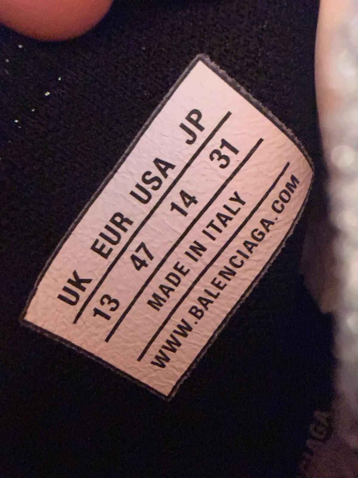 Balenciaga Balenciaga Speed Trainer LT Sneakers Black/White SZ 47 New Size US 14 / EU 47 - 5 Thumbnail
