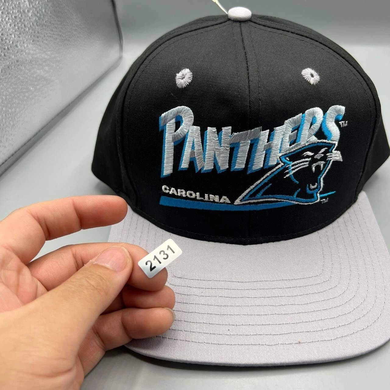 NFL × Vintage Carolina Panthers Hat Men NFL Eastport Snap Back Cap New Size ONE SIZE - 9 Thumbnail