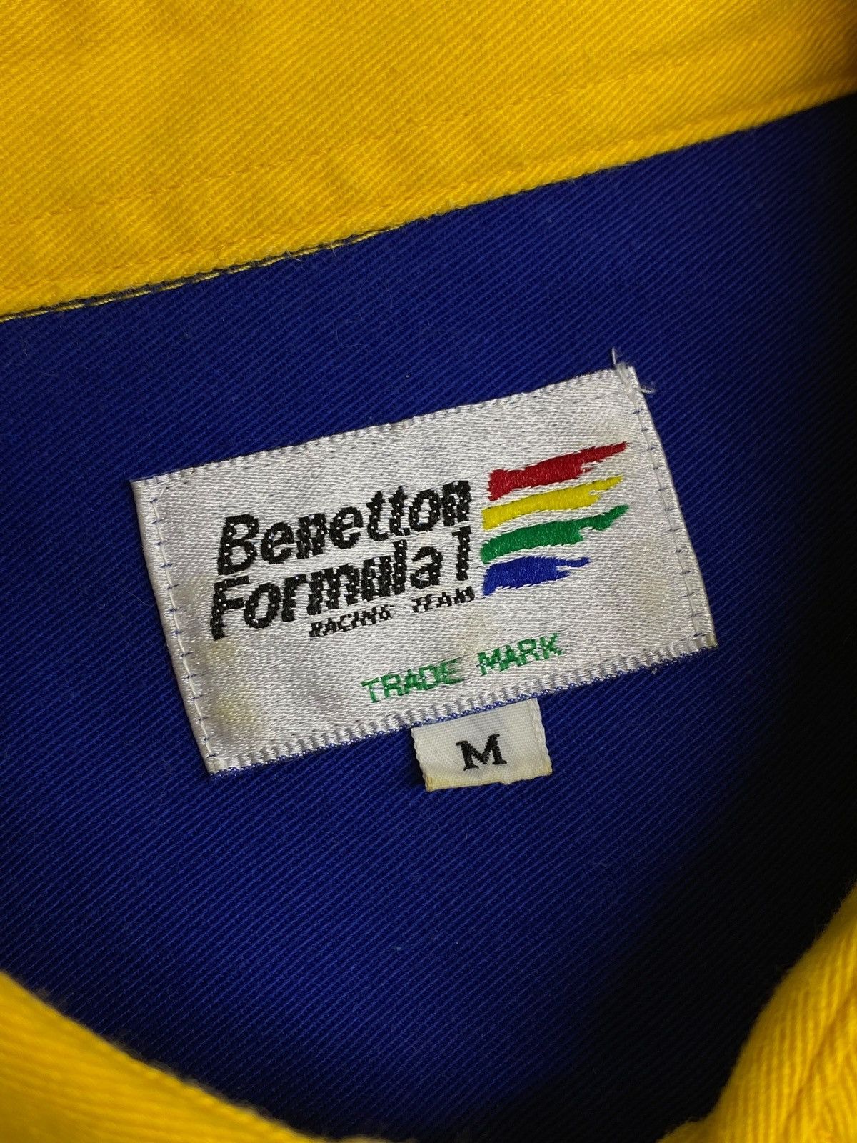 Benetton Vintage 90s Ford Motorsport Benetton Formula 1 Racing Shirt Size US M / EU 48-50 / 2 - 11 Thumbnail