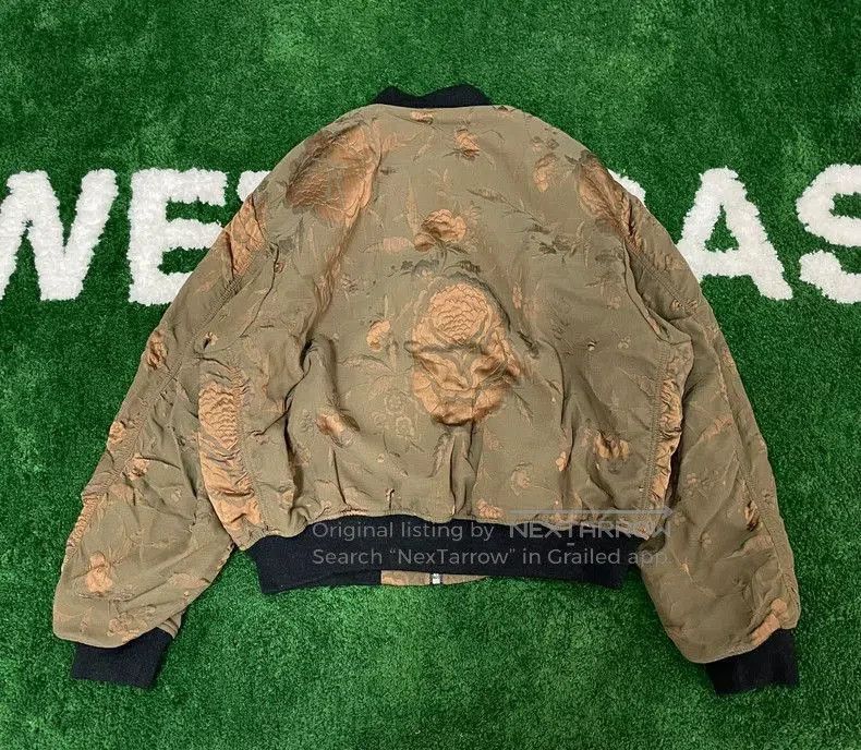 Haider Ackermann Haider Ackermann Silk Bomber Jacket XXL. Size US XXL / EU 58 / 5 - 2 Thumbnail