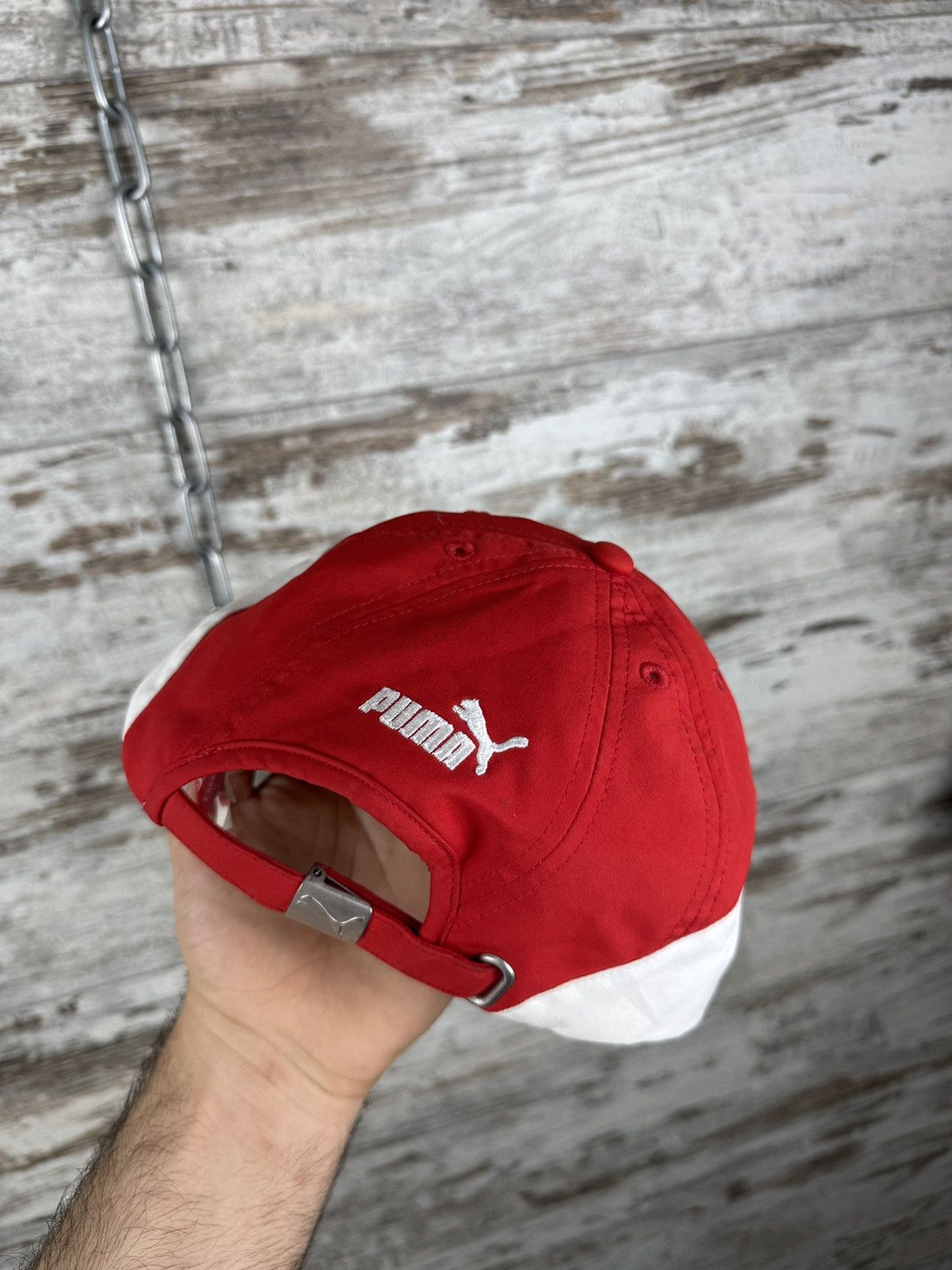Ferrari × Puma Mens Vintage Puma Ferrari racing hats cap Italy Italia Size ONE SIZE - 5 Thumbnail