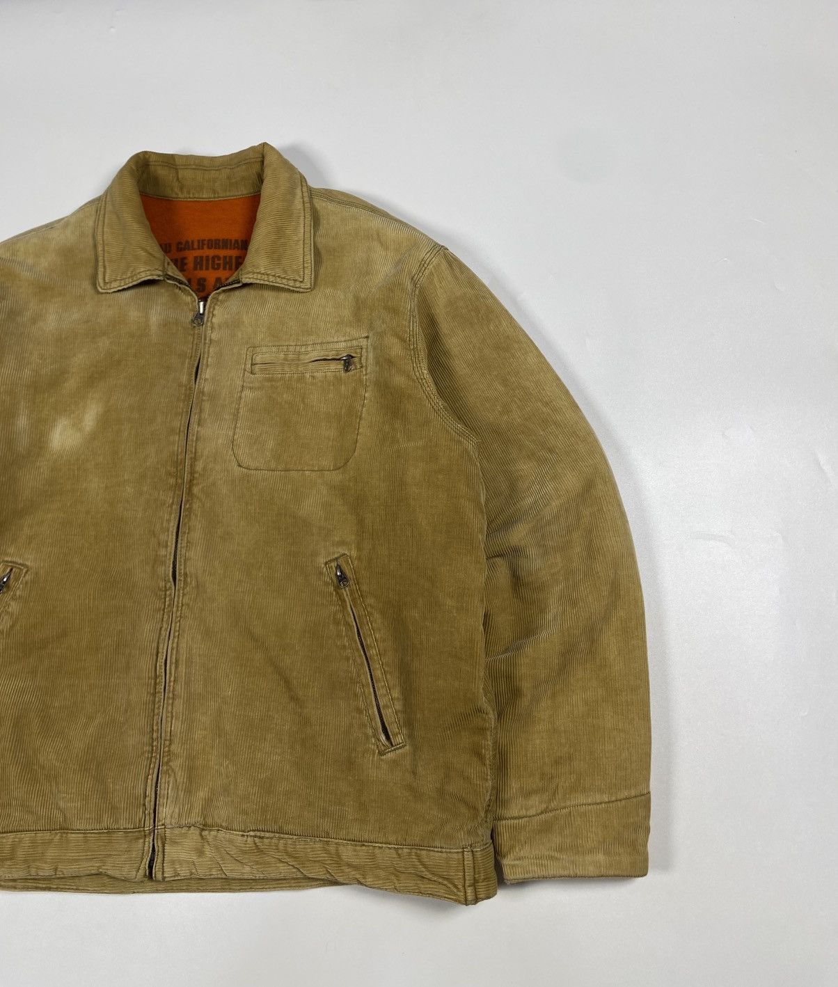 Who A.U. Vintage WHO AU. Corduroy Blanket Lined Work Jacket Size US XXL / EU 58 / 5 - 3 Thumbnail