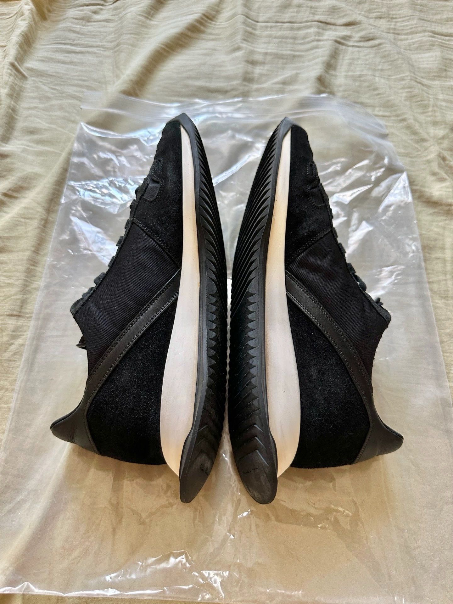 Rick Owens RICK OWENS Maximal Runner Black 95 New No Box 43 Size US 10 / EU 43 - 4 Thumbnail