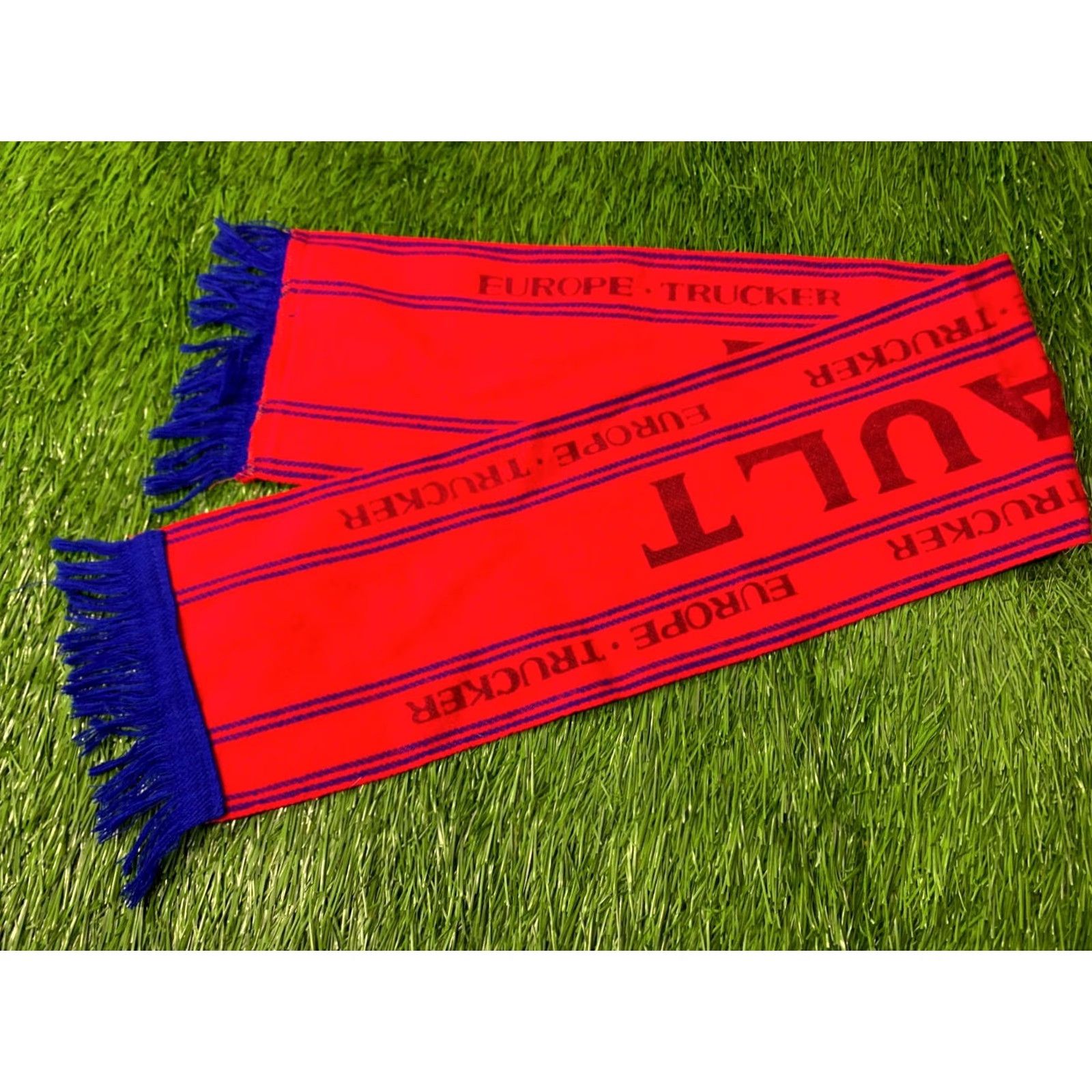 Etro RENAULT EUROPE TRUCKER VINTAGE SCARF OFFICIAL PRODUCT ONE SIZE RED AND BLUE MEN Size ONE SIZE - 2 Thumbnail