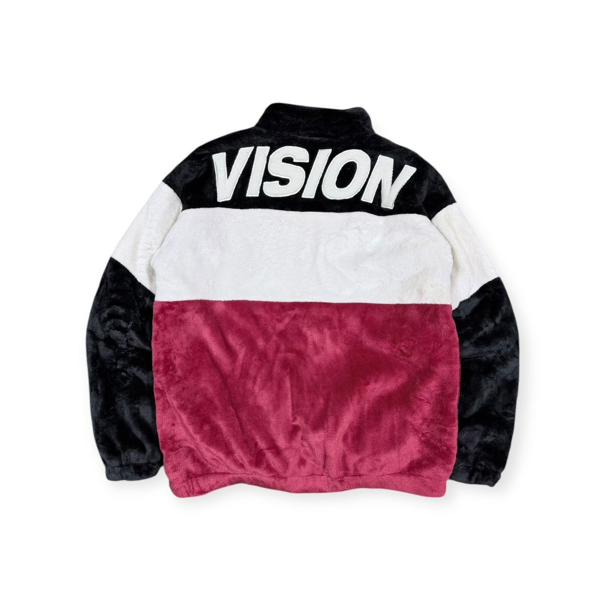 Vision Streetwear Vision Streetwear Fluppy Striped Fleece Zipper Jacket Size US M / EU 48-50 / 2 - 2 Thumbnail