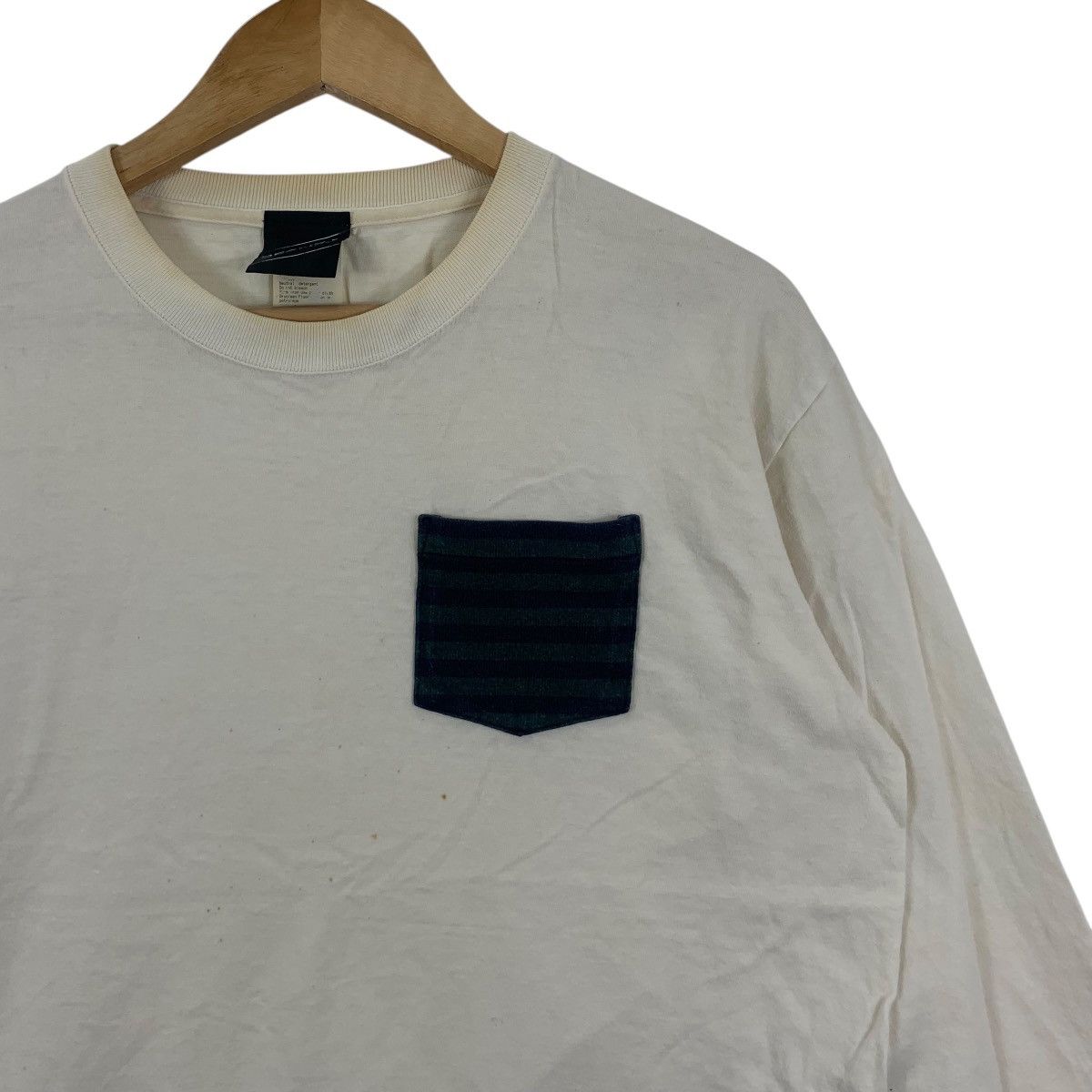 Beams Plus BEAMS PLUS ART Patch Pocket Minimalist Design Tee Shirt Top Size M / US 6-8 / IT 42-44 - 5 Thumbnail