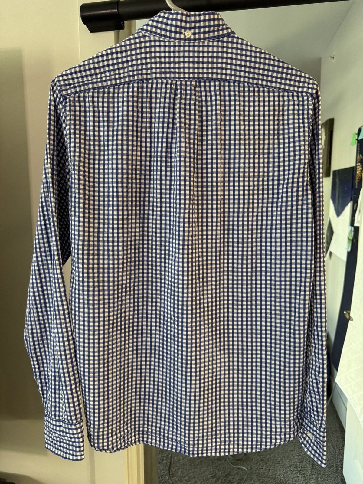 J.Crew J.Crew Slim Gingham Button Down Shirt S Blue Size US S / EU 44-46 / 1 - 2 Thumbnail