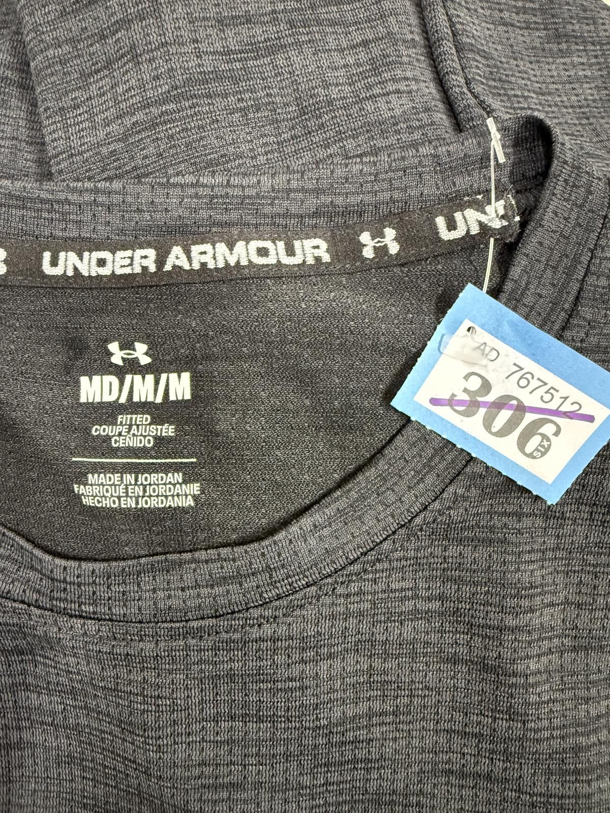 Under Armour Under Armour Fitted Long Sleeve Shirt Medium Black Size ONE SIZE - 2 Thumbnail