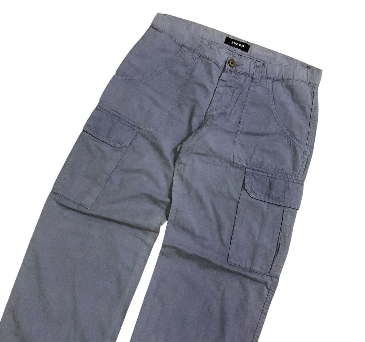 CABANE de ZUCCa 💥Vintage Zucca Military Cargo Pant Size US 31 - 3 Thumbnail