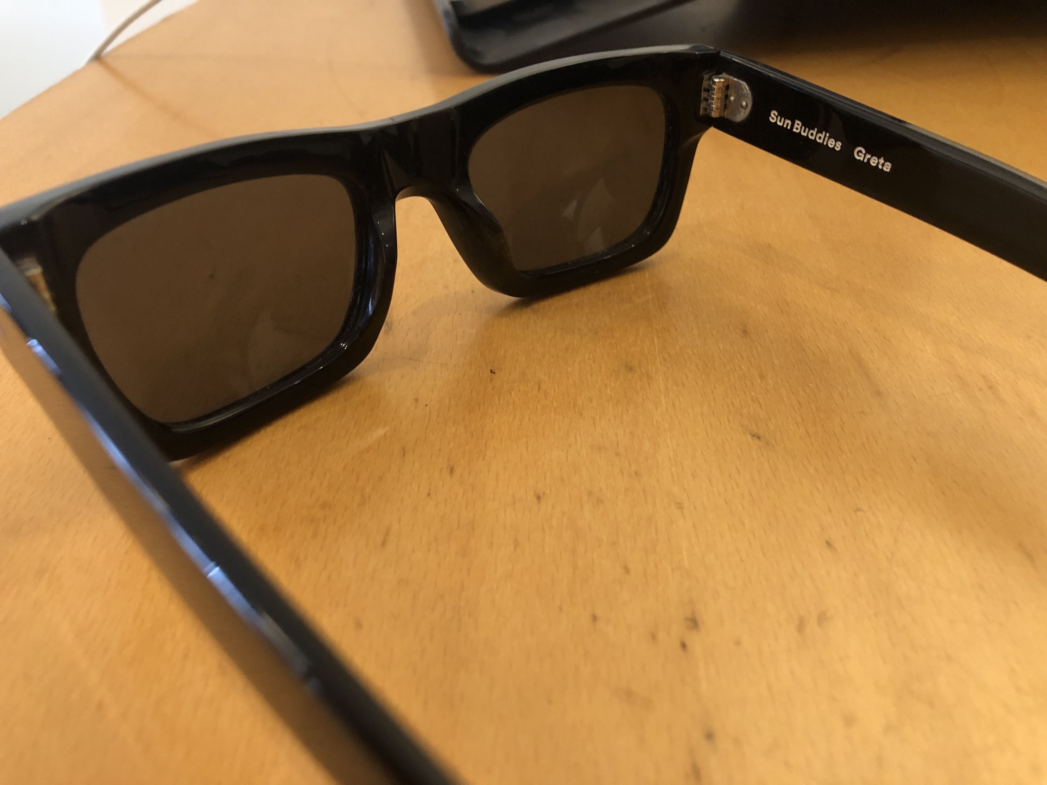 Sun Buddies Sun Buddies Type 03 Black Sunglasses Greta Size ONE SIZE - 4 Thumbnail