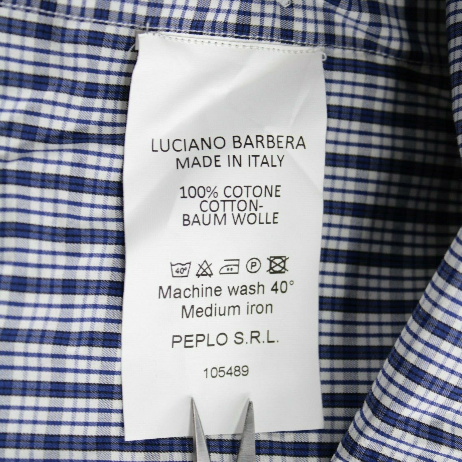 Luciano Barbera Luciano Barbera New with tags Shirt Size XL US In Blue Size US XL / EU 56 / 4 - 8 Thumbnail