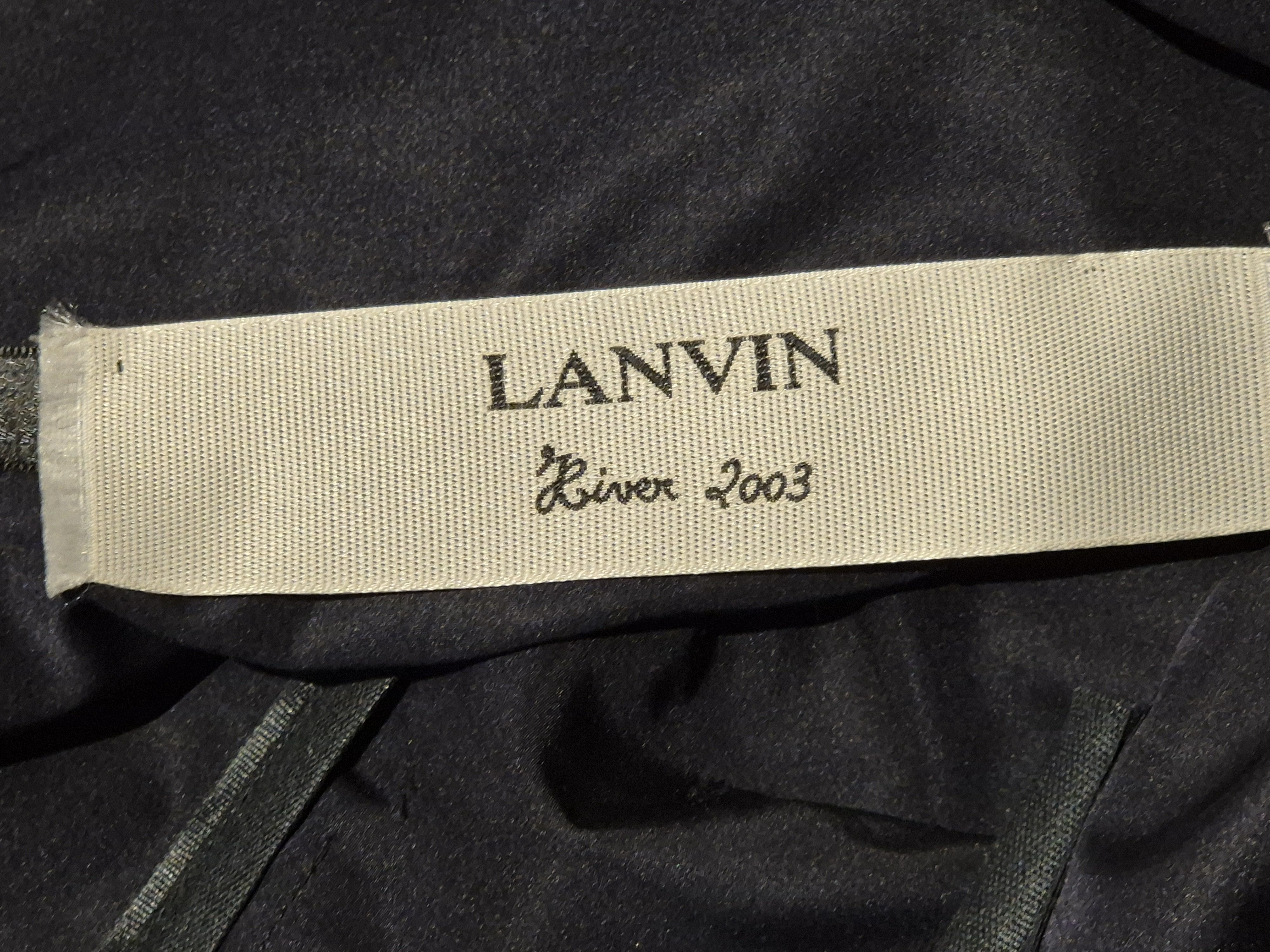 Lanvin Lanvin winter 2003 strapless dress, Fr36 Size XS / US 0-2 / IT 36-38 - 7 Thumbnail