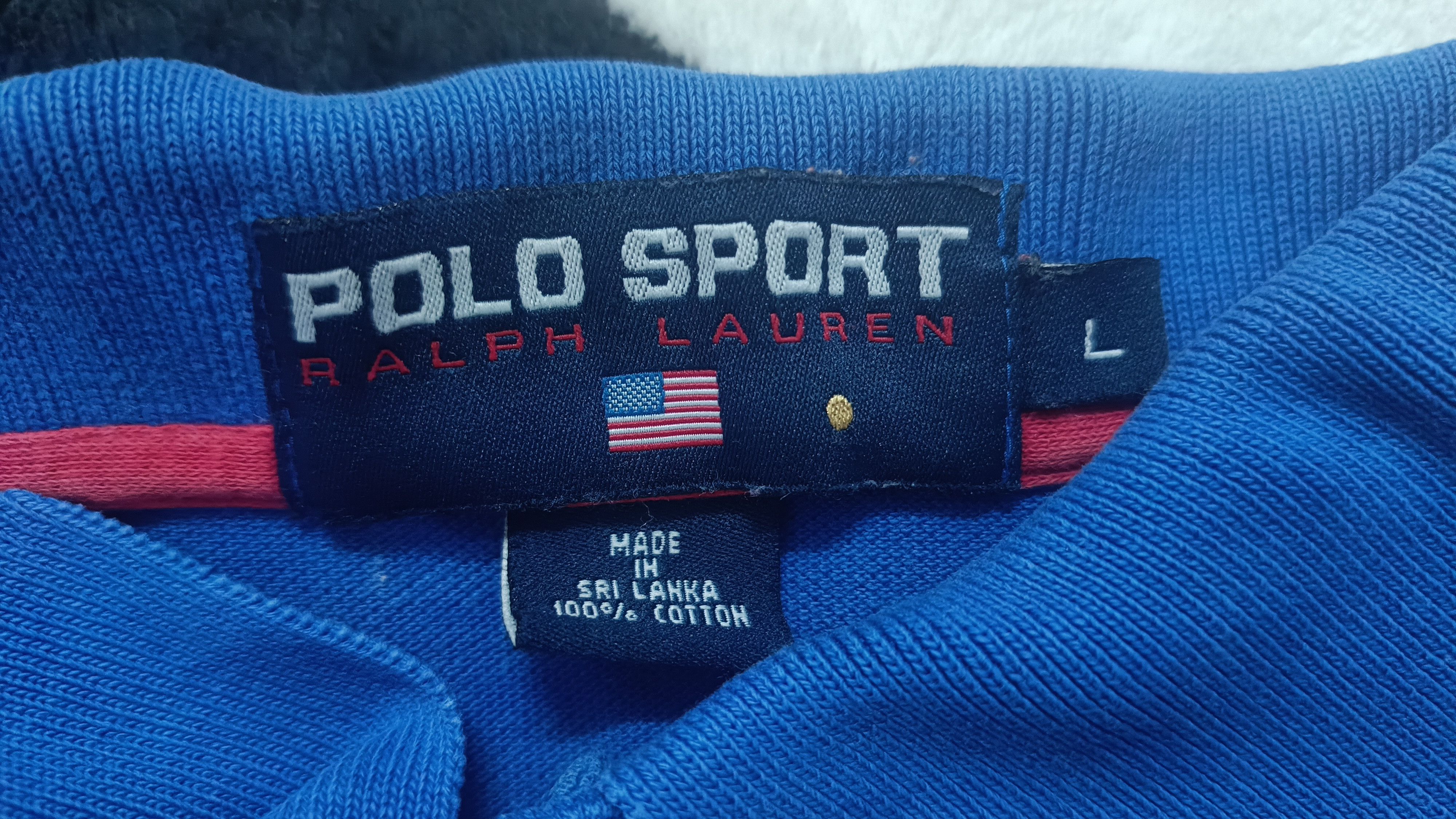 Polo Ralph Lauren 🔥🔥 Rare Vintage Polo Sport Ralph Lauren Polo Tee Size US L / EU 52-54 / 3 - 3 Thumbnail