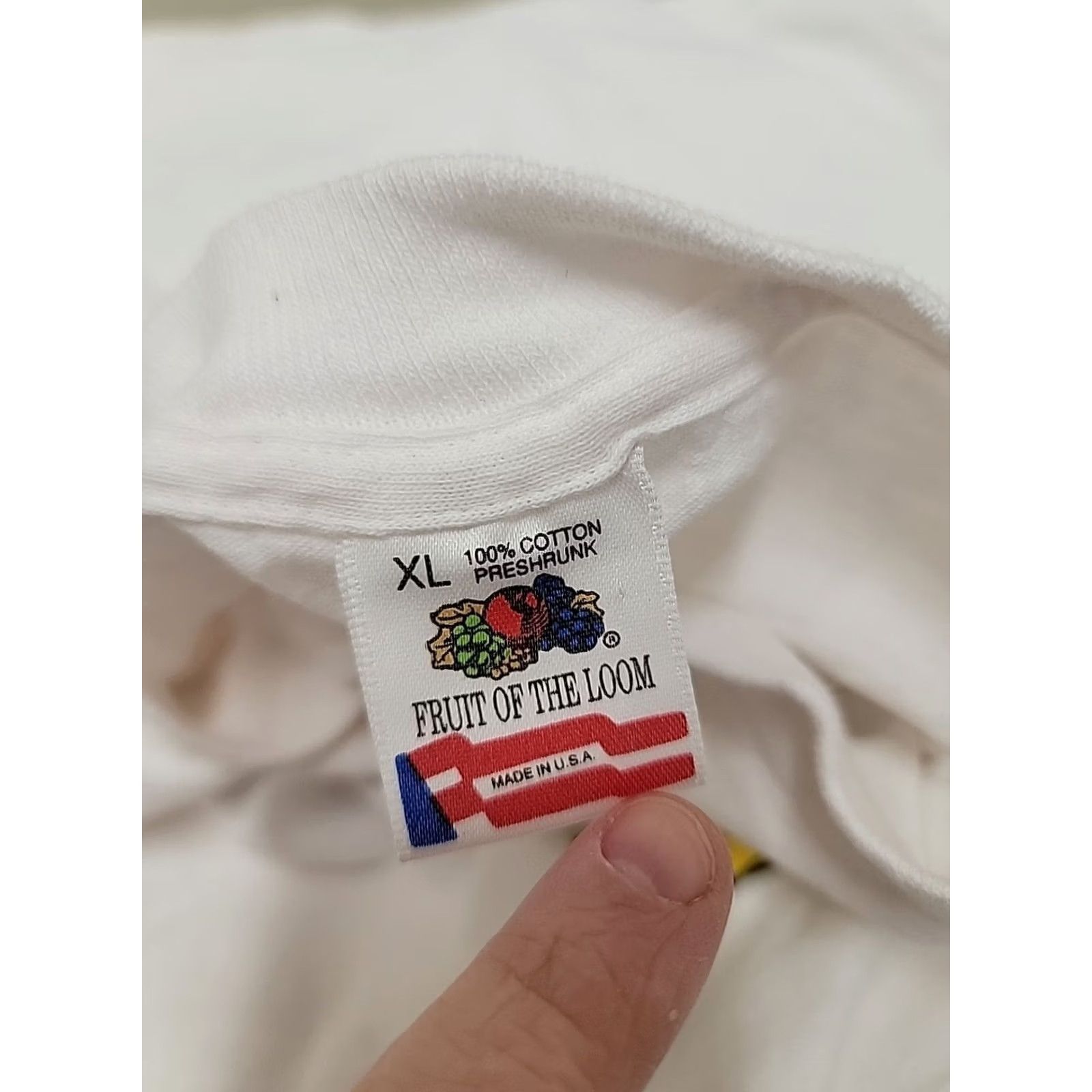 Fruit Of The Loom Vintage 90s Rocky and Bullwinkle Cartoon Shirt Van Moose Art Tee Parody Size US XL / EU 56 / 4 - 6 Thumbnail