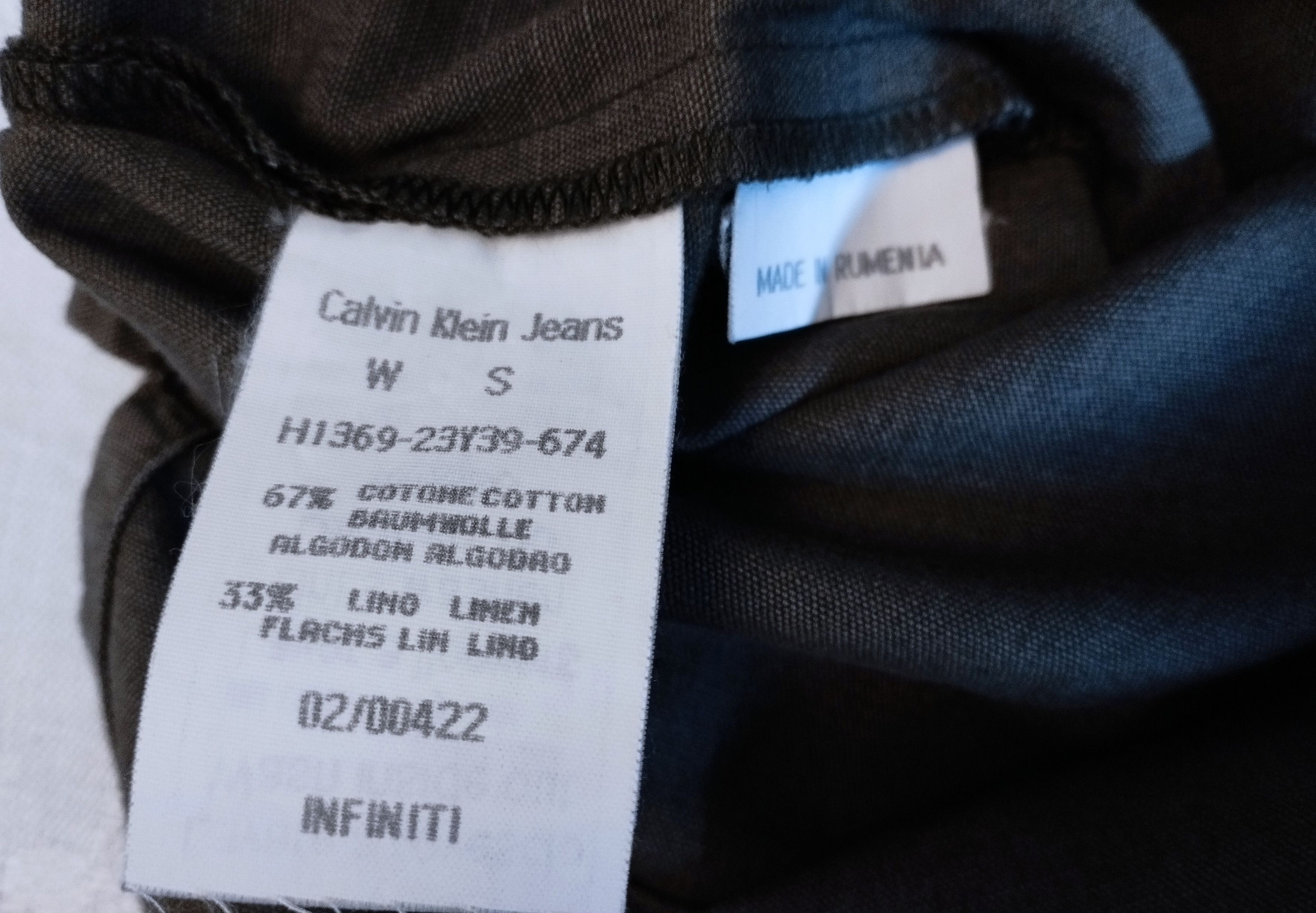 Calvin Klein Calvin Klein Robe Lin Natural T XS Size XS / US 0-2 / IT 36-38 - 8 Thumbnail