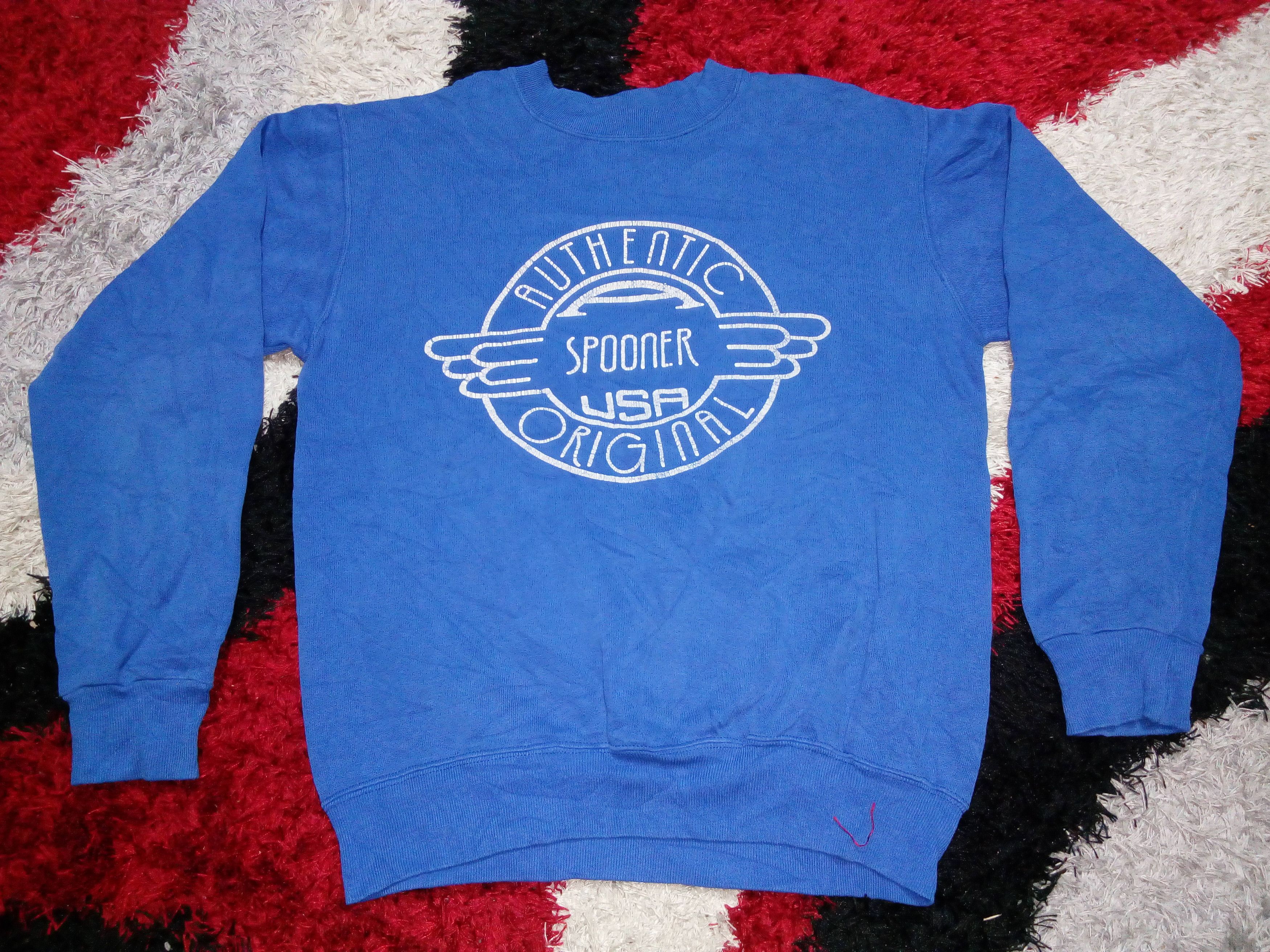 Vintage Vintage Authentic Spooner Sweatshirt Sweater Size US M / EU 48-50 / 2 - 2 Thumbnail