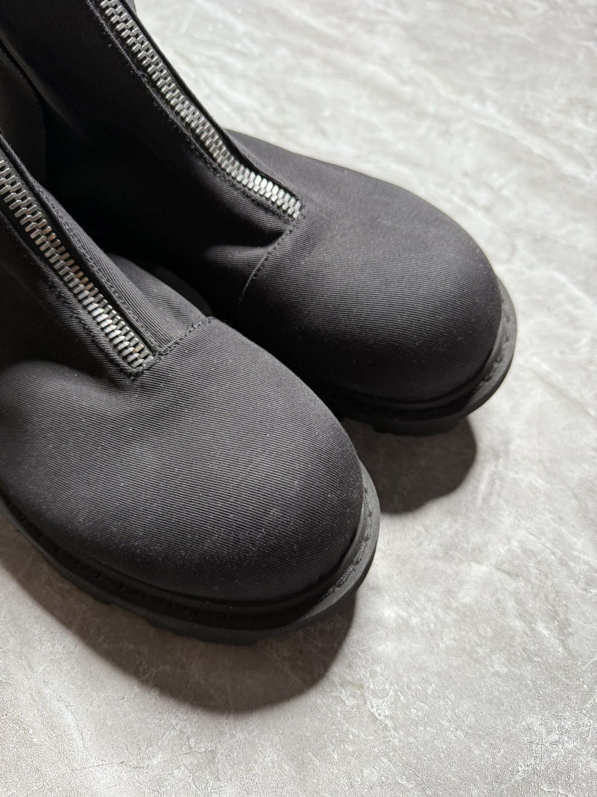 Rick Owens Drkshdw Rick Owens DRKSHDW Megatooth Front Zip Boots Size US 11 / EU 44 - 3 Thumbnail