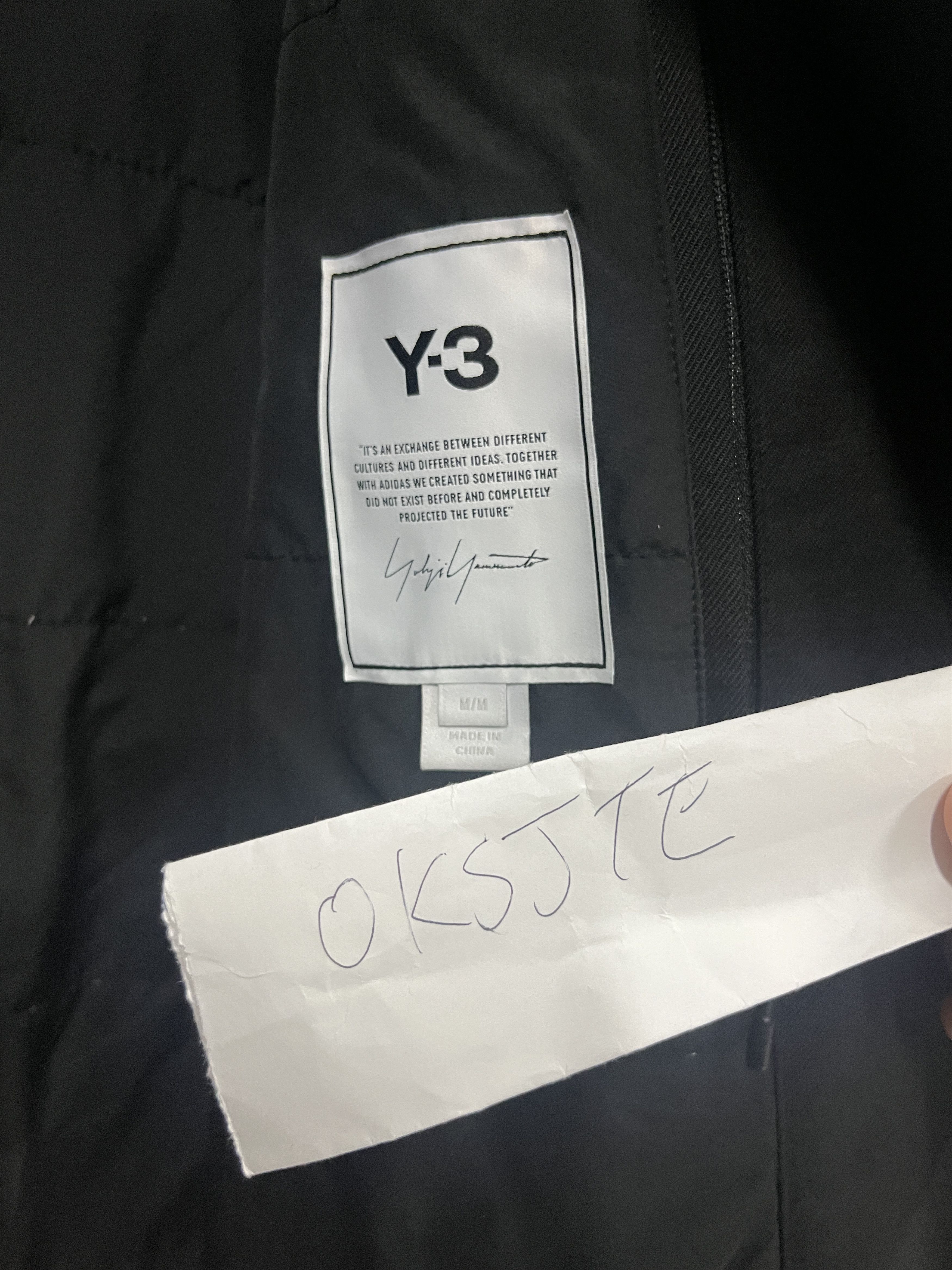 Y-3 Y-3 Classic Winter Wool Padded Coat Black M Size US M / EU 48-50 / 2 - 14 Thumbnail