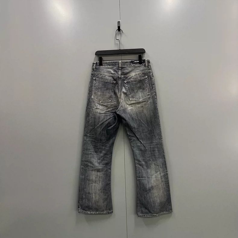 Balenciaga Balenciaga size L Vintage blue makes old jeans Size US 27 - 2 Thumbnail
