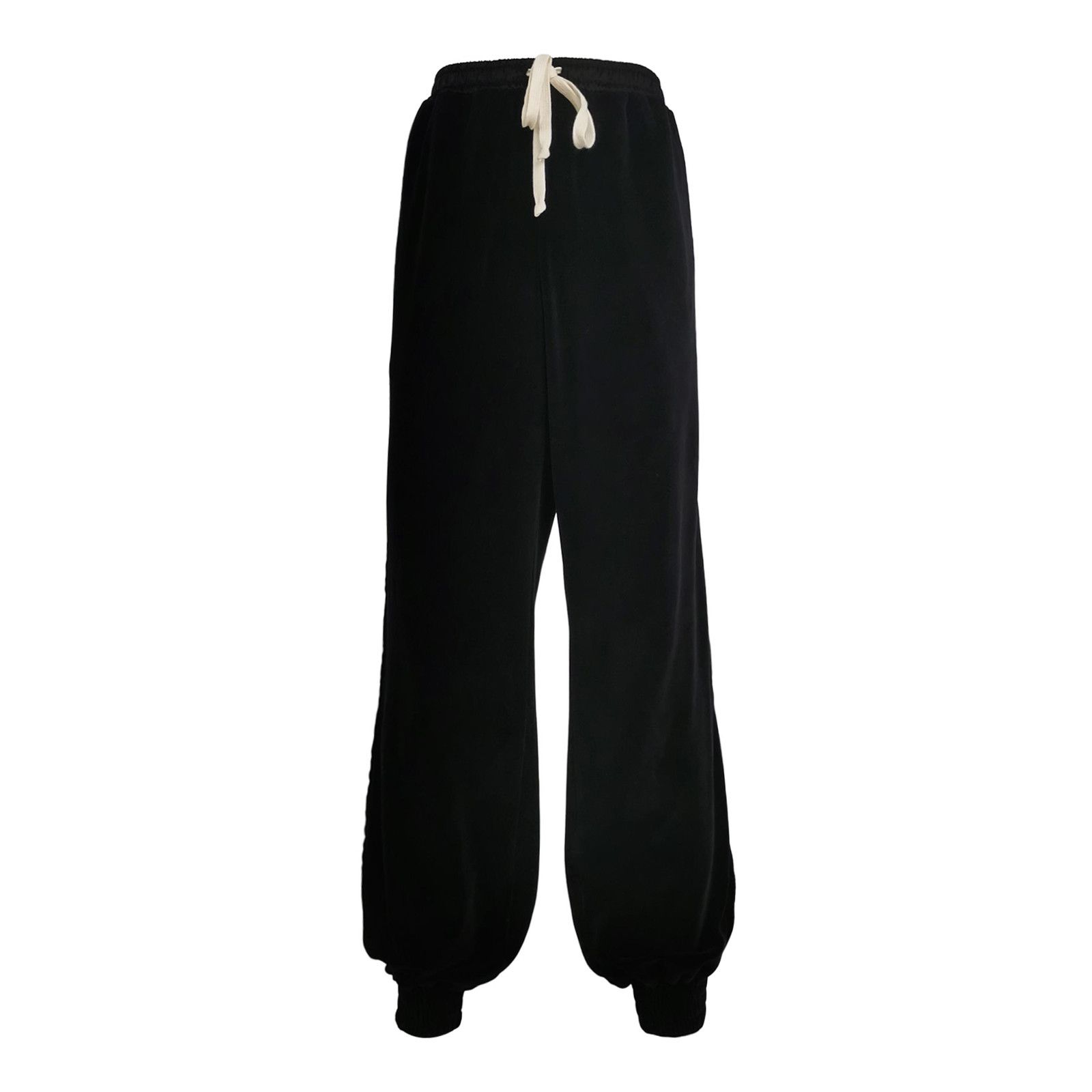 Gucci Gucci Velvet Logo Patch Sweatpants XXL Size US 38 / EU 54 - 1 Thumbnail