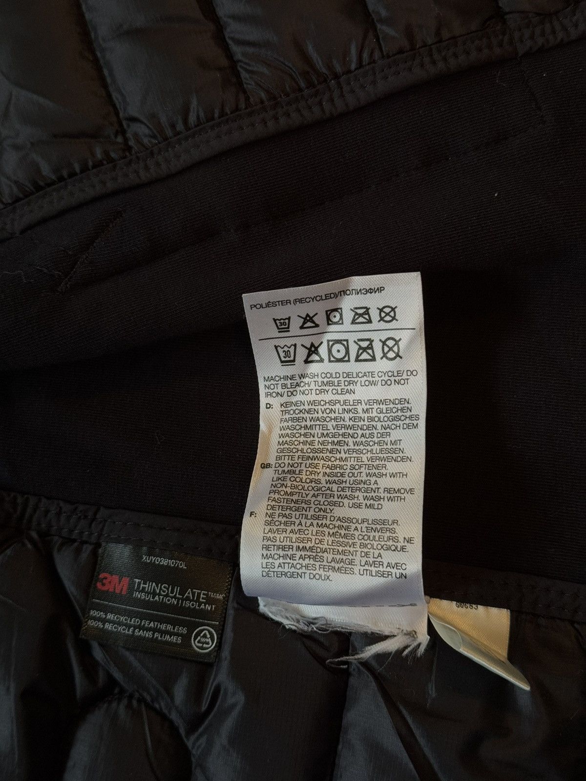 Adidas × Y-3 × Yohji Yamamoto Yohji Yamamoto x Adidas Y-3 quilted black vest gilet Size US S / EU 44-46 / 1 - 8 Thumbnail