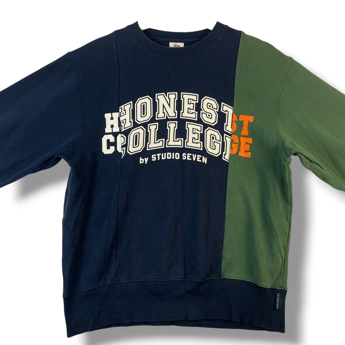 Studio Seven 🇯🇵 HONEST COLLEGE STUDIO SEVEN x GU SWEATSHIRT Size US L / EU 52-54 / 3 - 3 Thumbnail