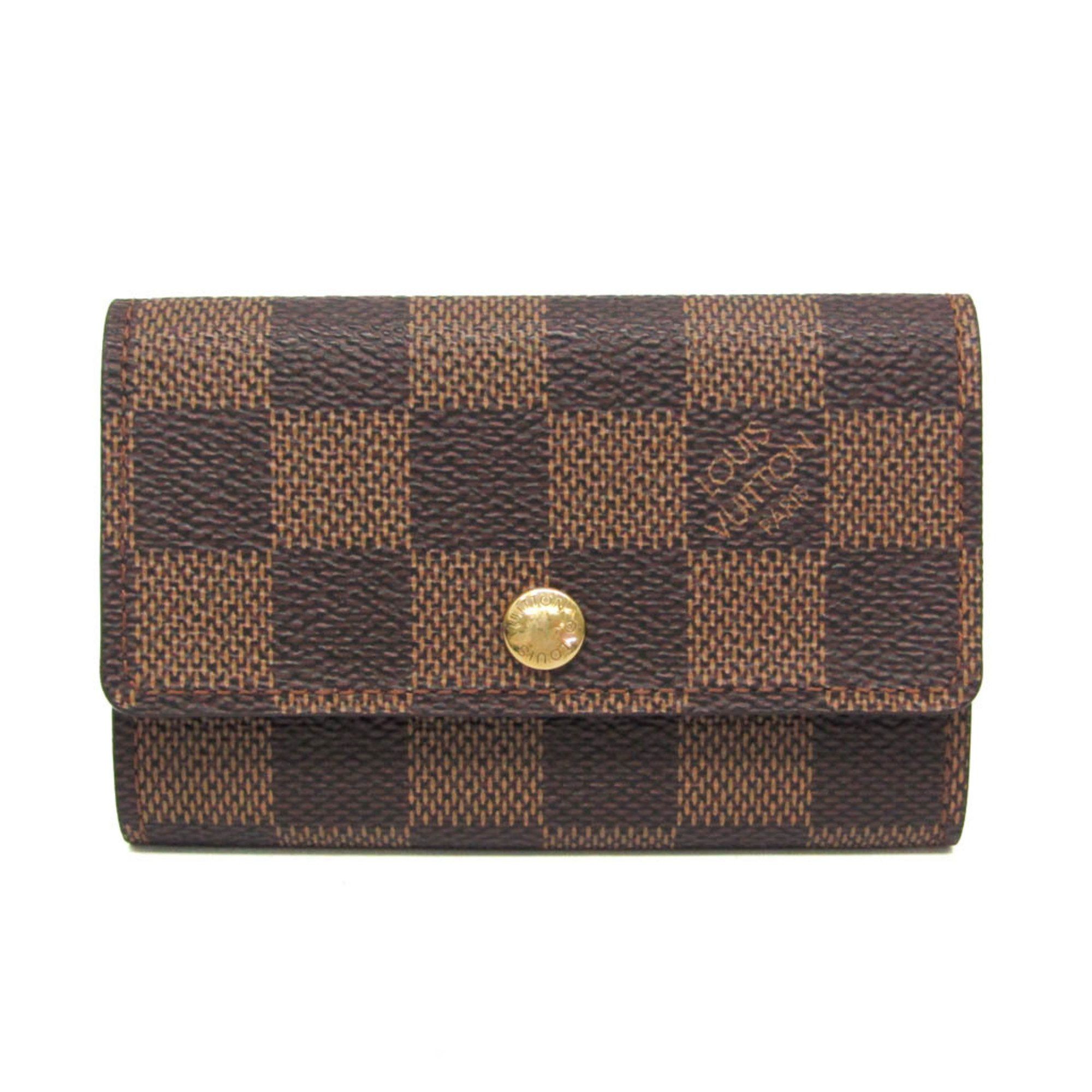 Louis Vuitton Damier Multicles 6 N62630 MenWomen Damier Canvas Key Case Ebene