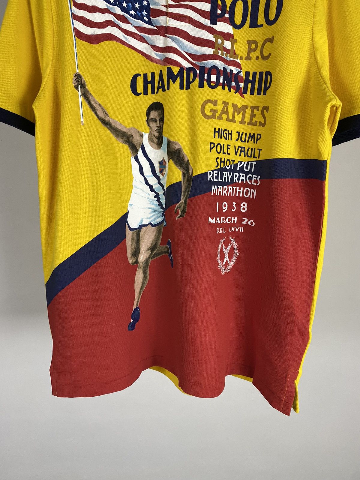 Polo Ralph Lauren × USA Olympics Polo Ralph Lauren Championship Olympic Polo T-Shirt Tee Size US L / EU 52-54 / 3 - 3 Thumbnail