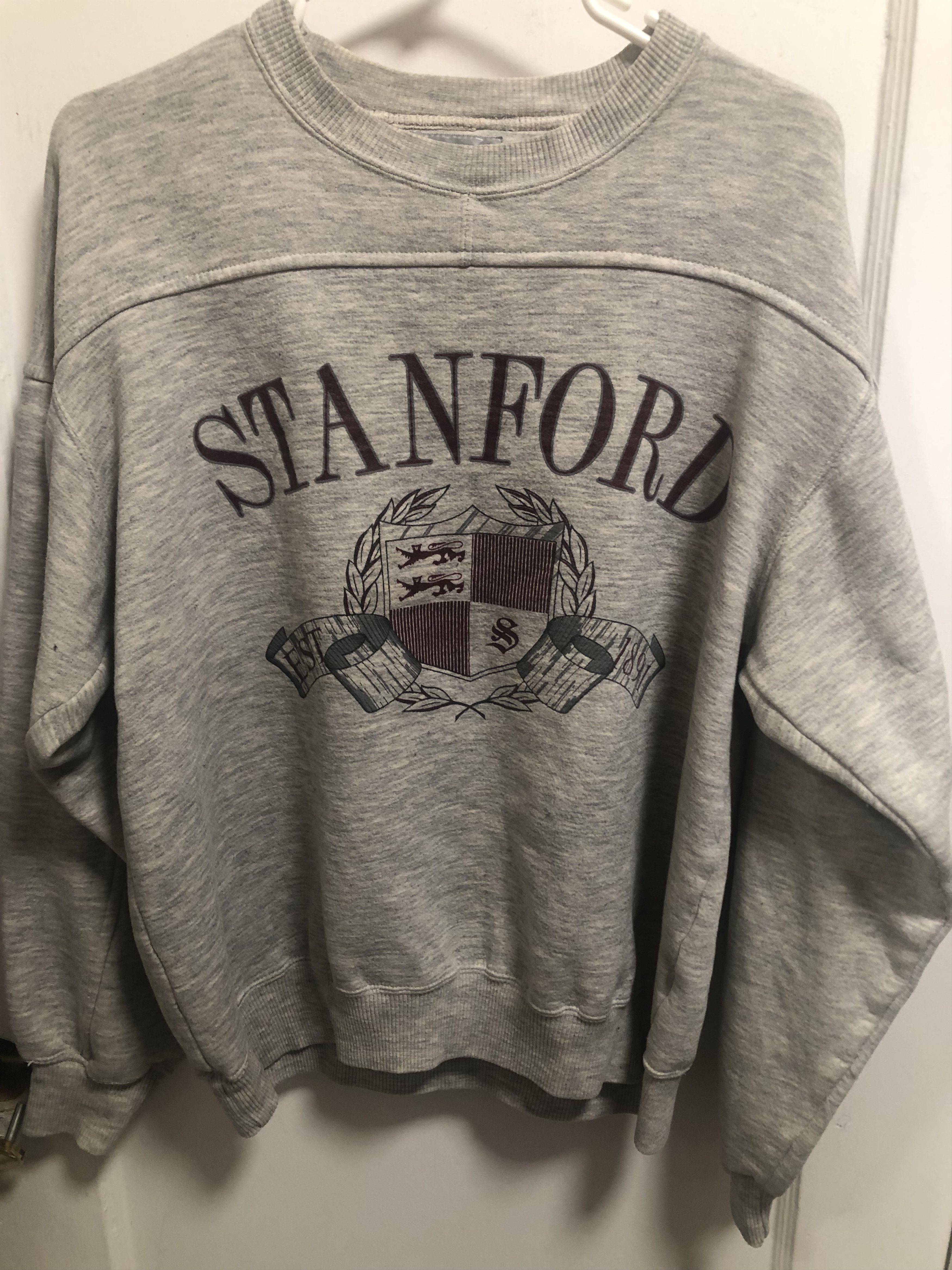Other Stanford Vintage 1990s Sweatshirt Size US M / EU 48-50 / 2 - 2 Thumbnail